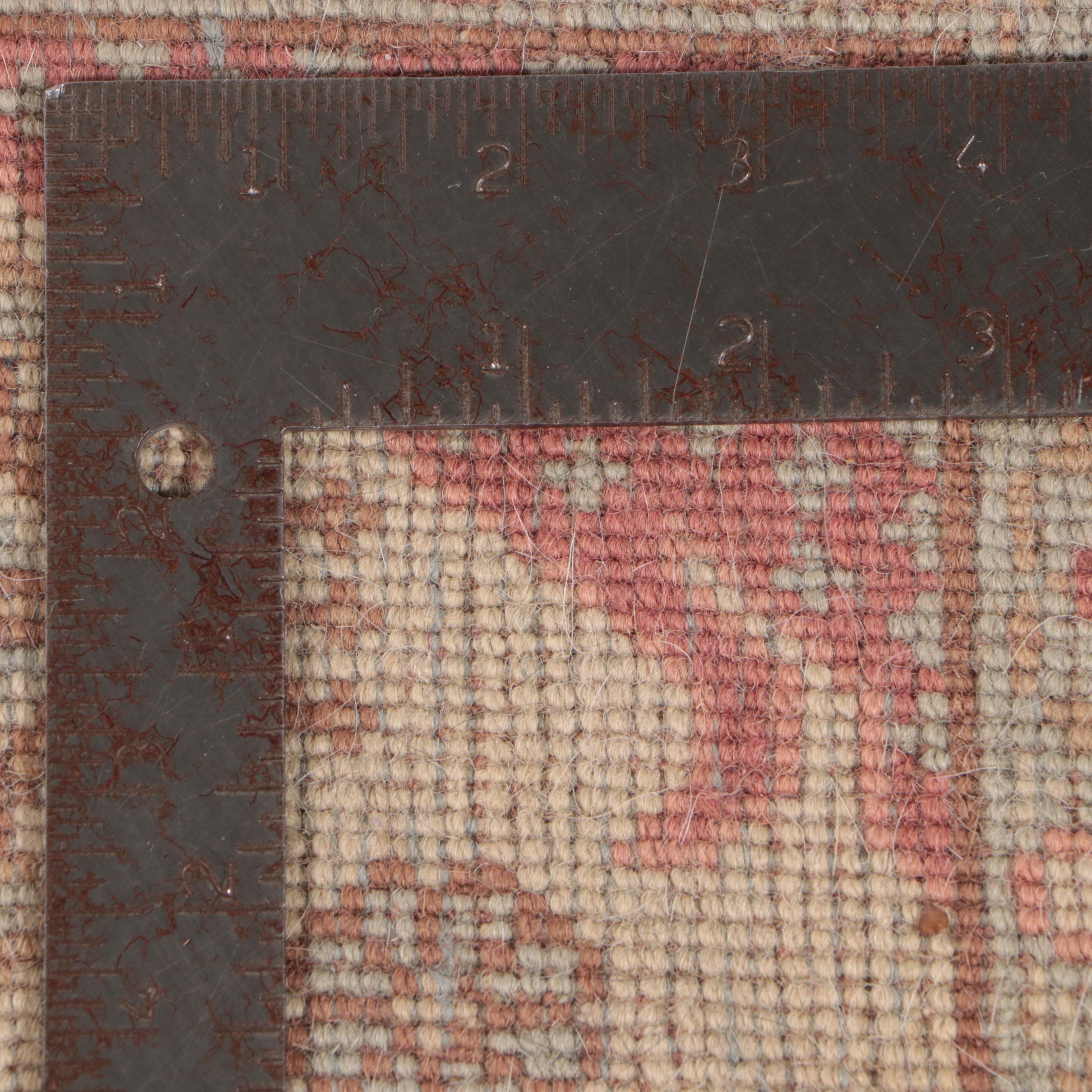3'11 x 14'8 Hand-Knotted Indo-Turkish Carpet Runner