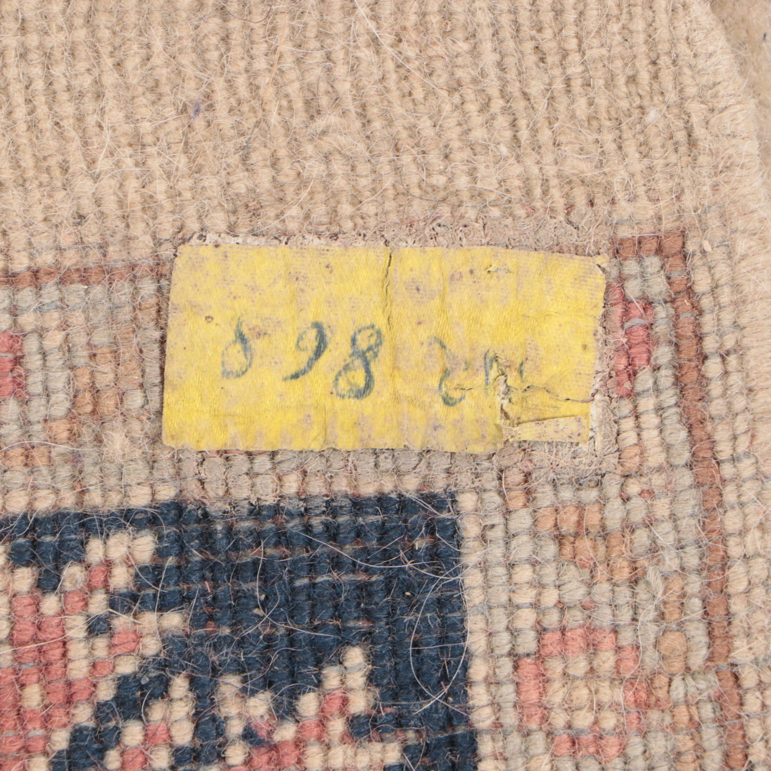 3'11 x 14'8 Hand-Knotted Indo-Turkish Carpet Runner