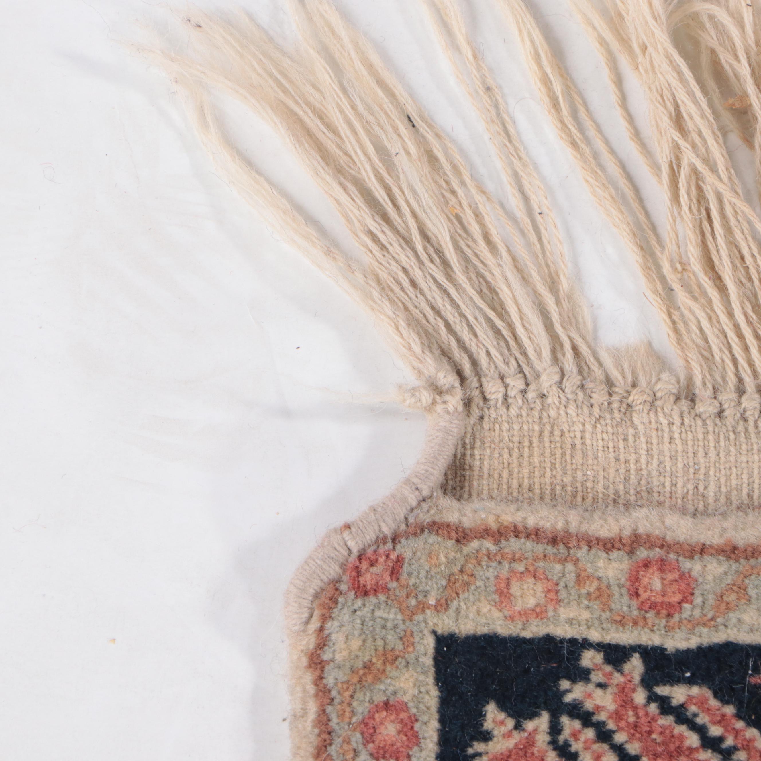 3'11 x 14'8 Hand-Knotted Indo-Turkish Carpet Runner