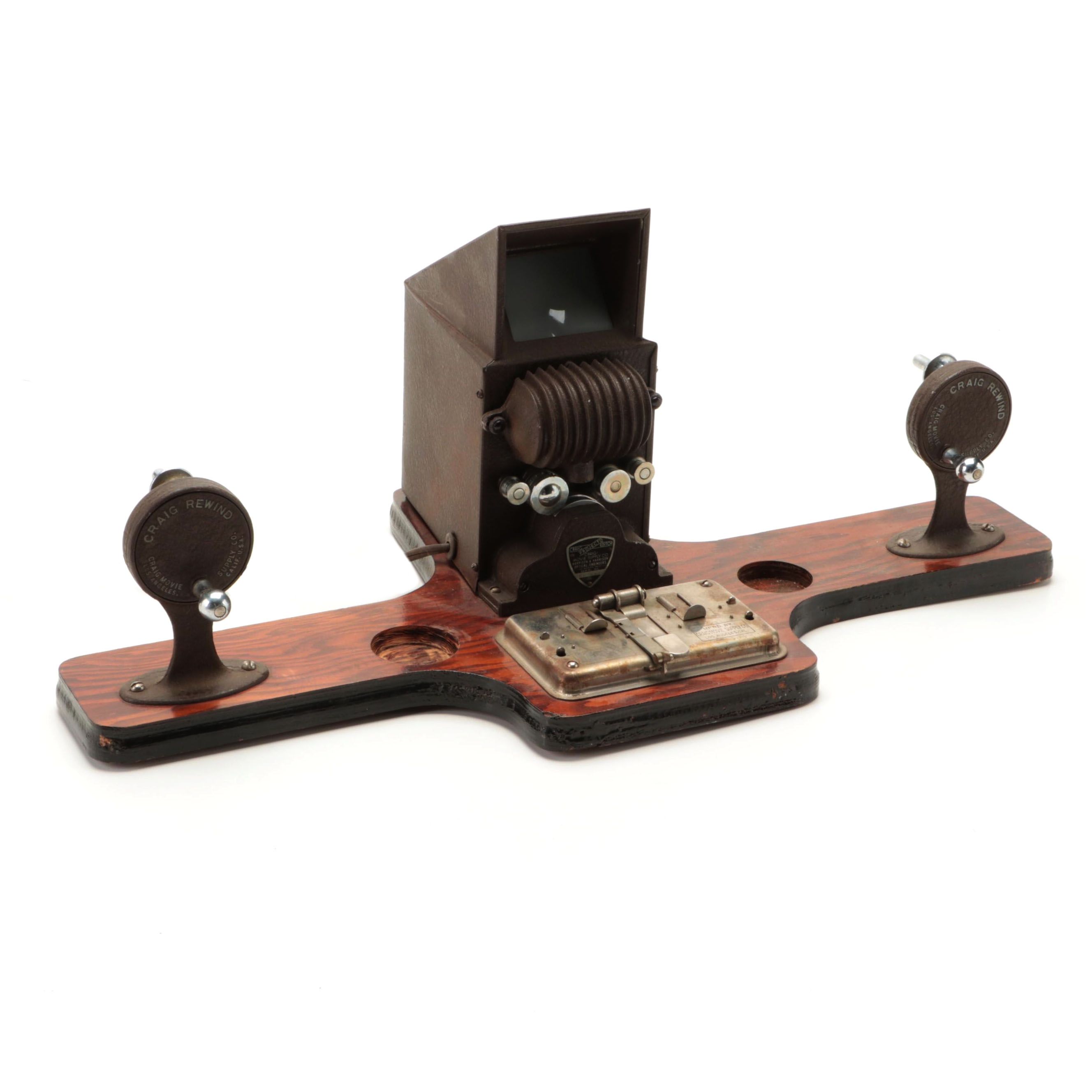 Craig Projecto-Editor Film Splicer, 1930s