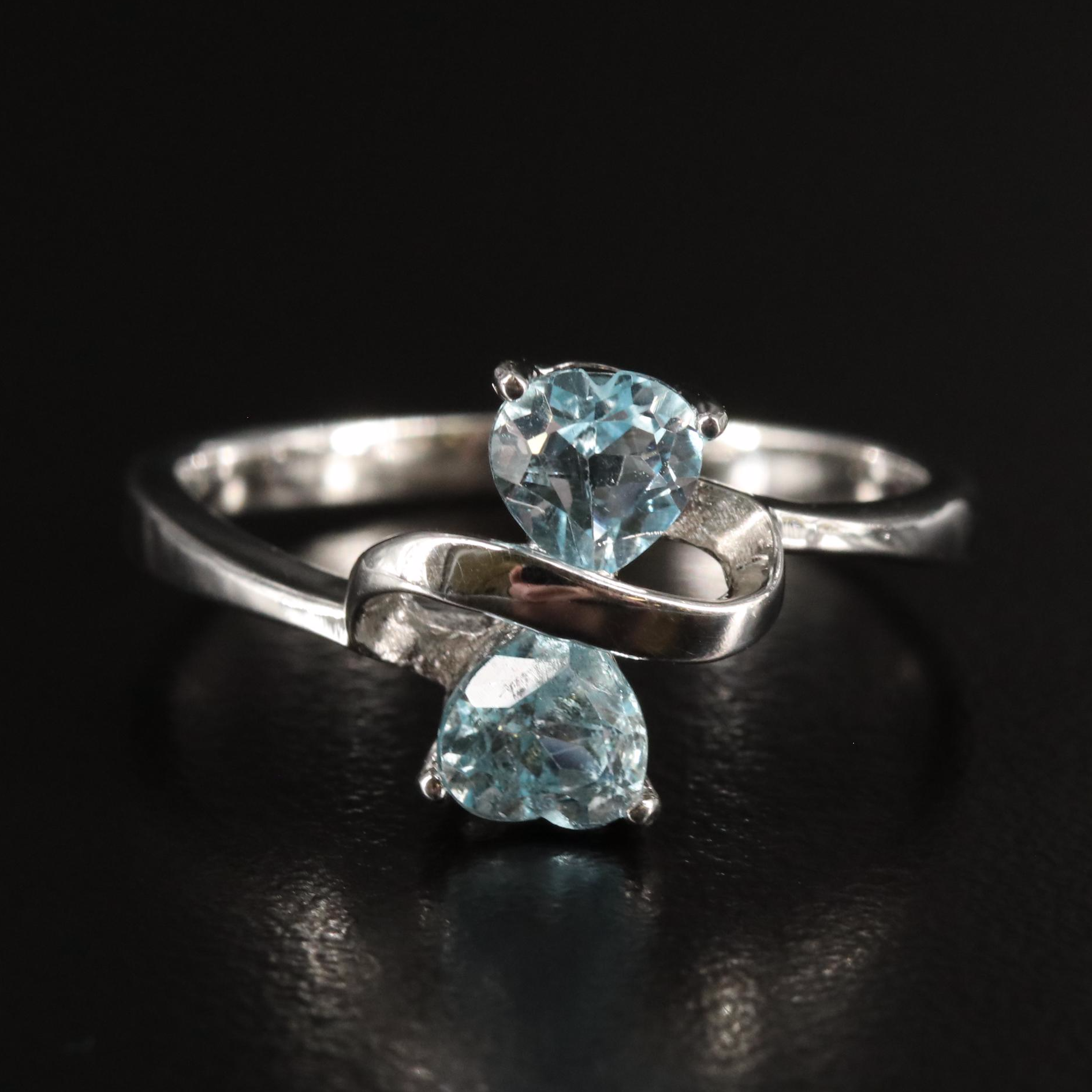 Sterling Blue Topaz Ring