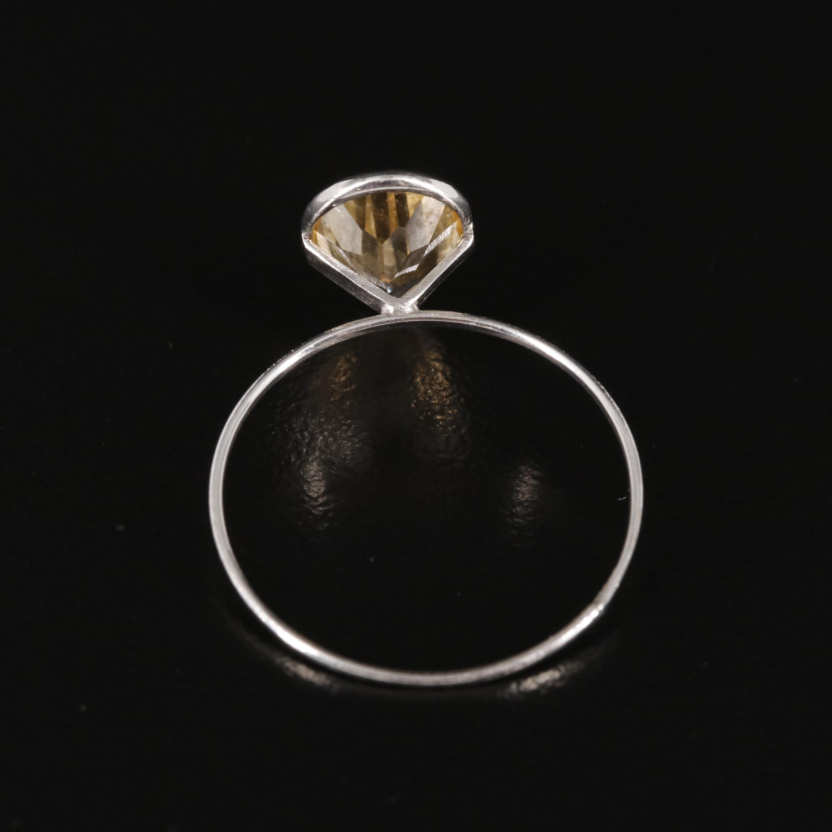 14K Citrine Ring