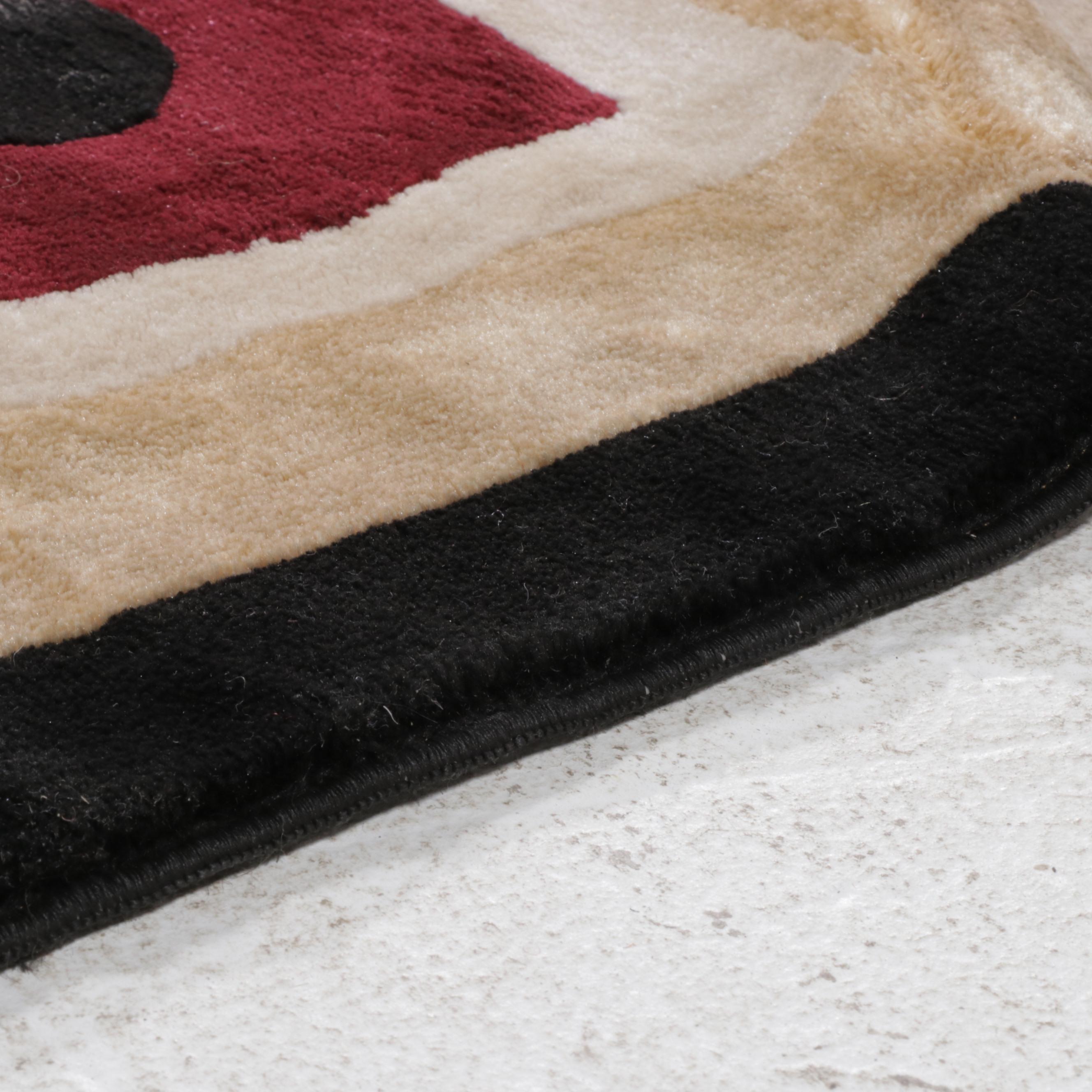 7'6 x 10'4 Machine Made Mod Area Rug