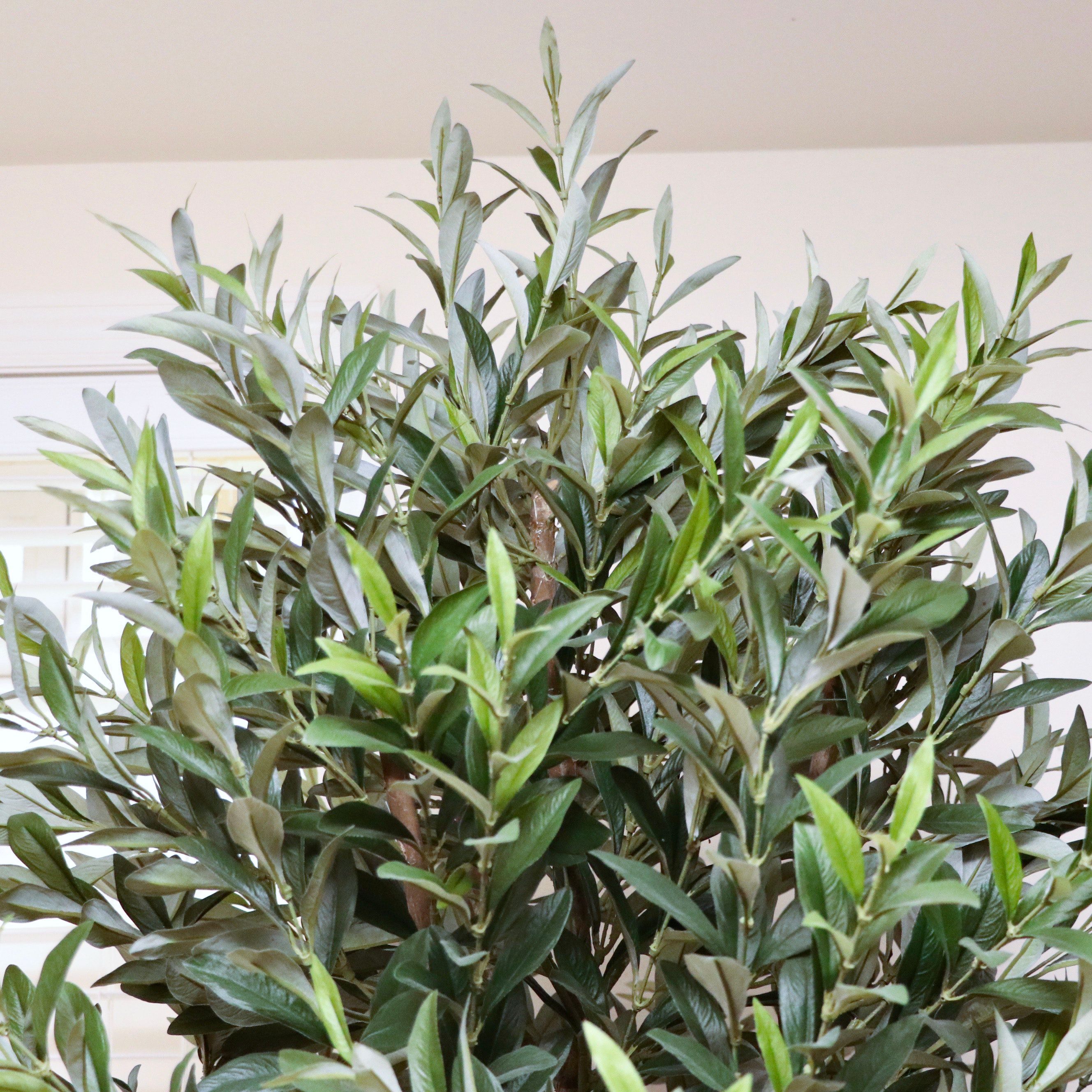 Artificial Olive Tree in Metal and Fiberglass Pot