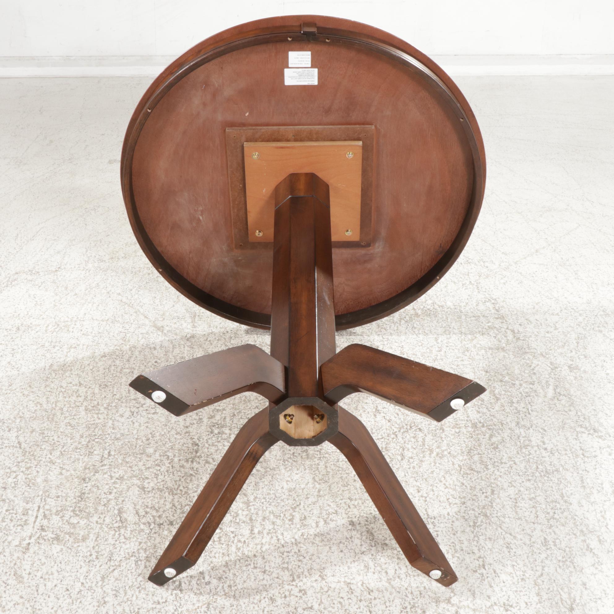 American Signature Furniture Wood High Top Bar Table, 21st Century