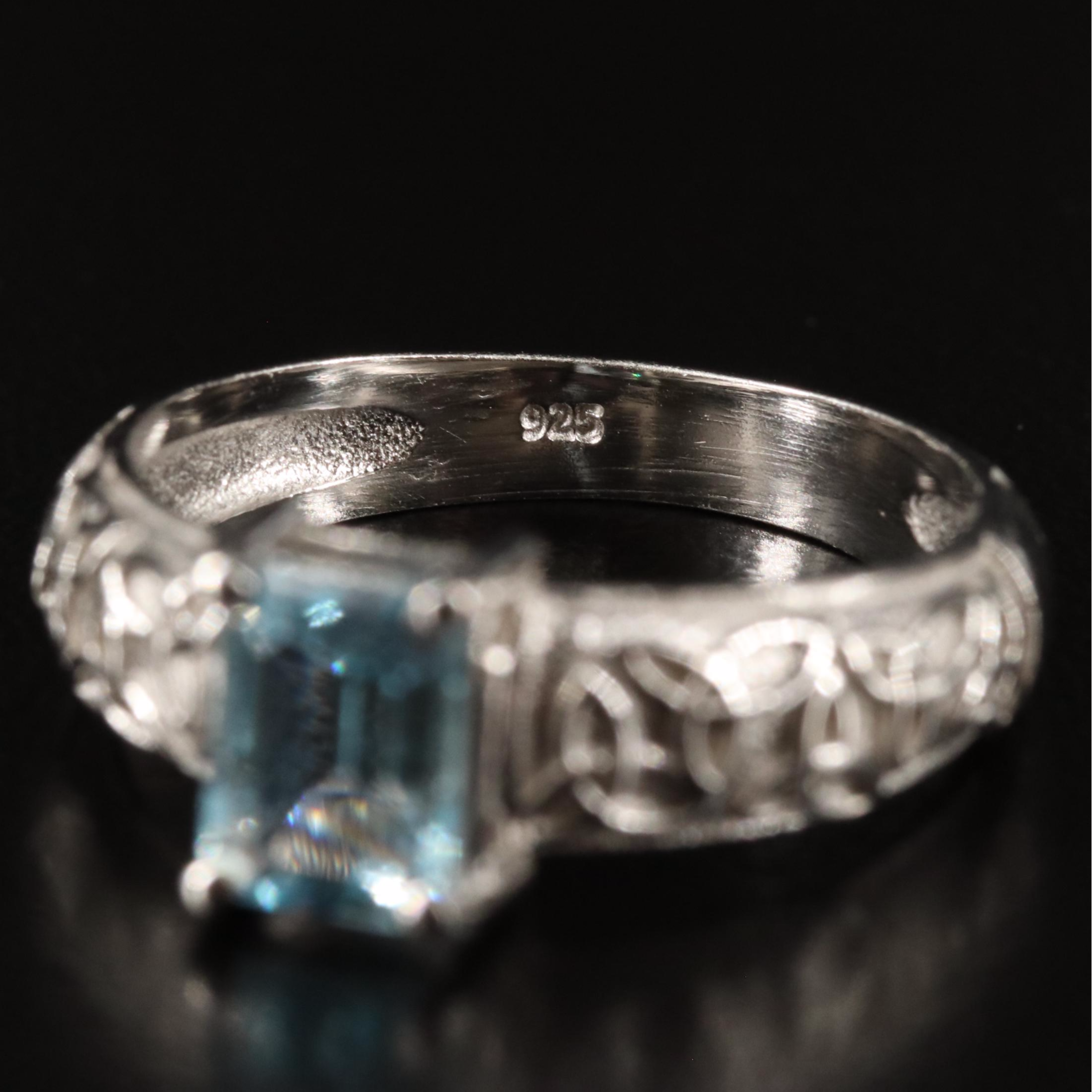 Sterling Blue Topaz Ring