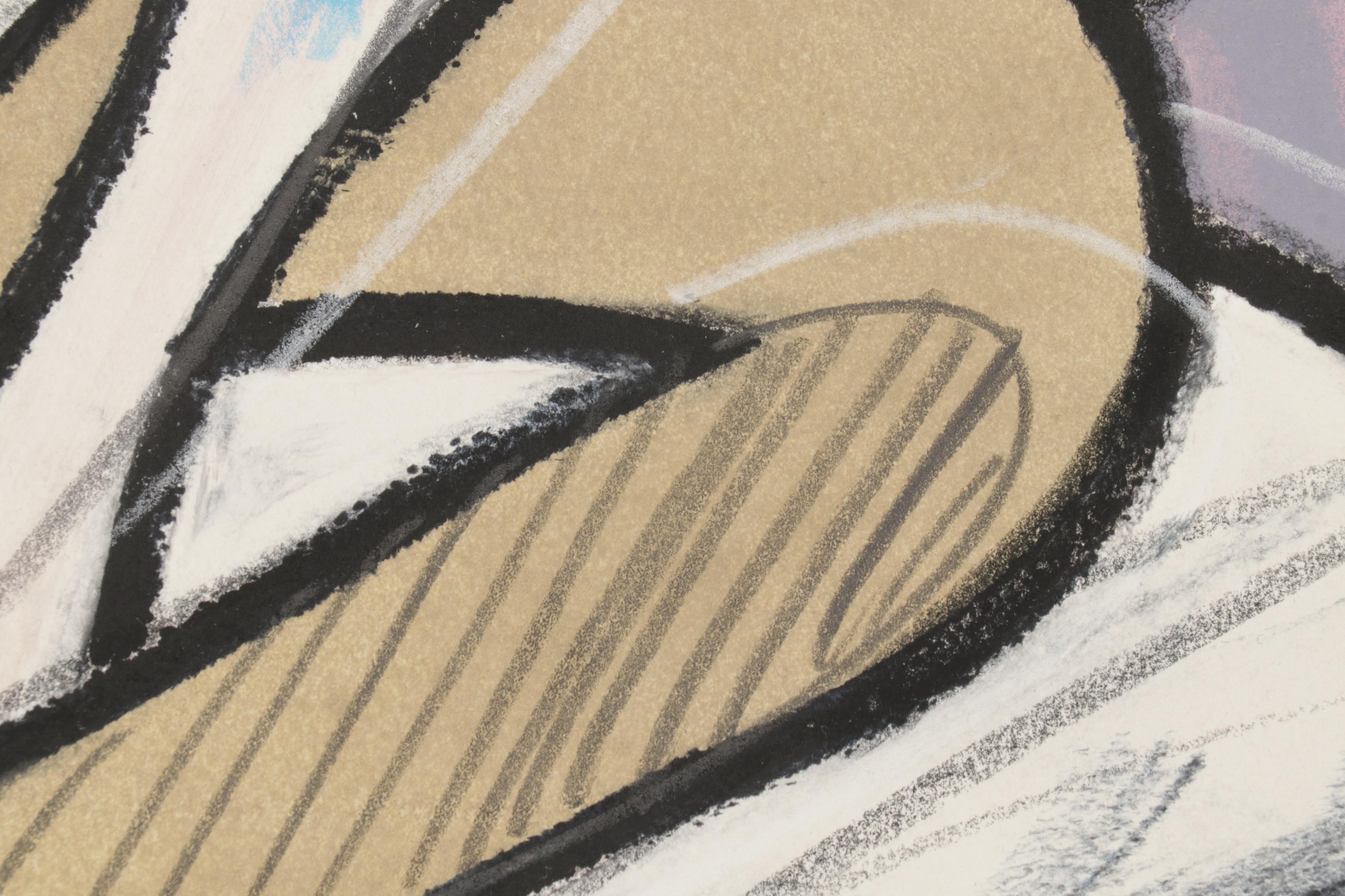 Four Hands Art Studio Monoprint "Danae Receiving Jupiter," 21st Century