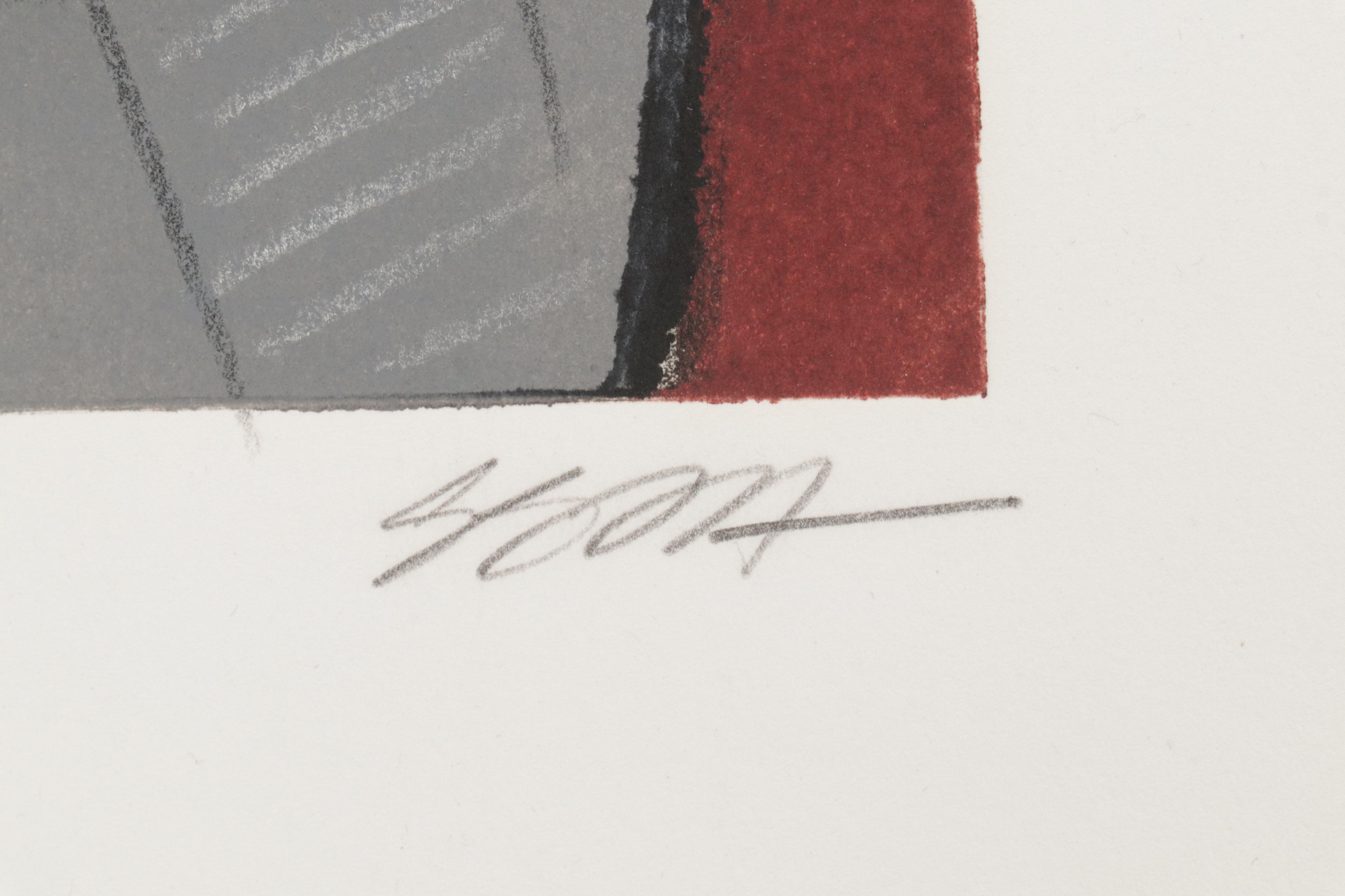 Four Hands Art Studio Monoprint "Danae Receiving Jupiter," 21st Century