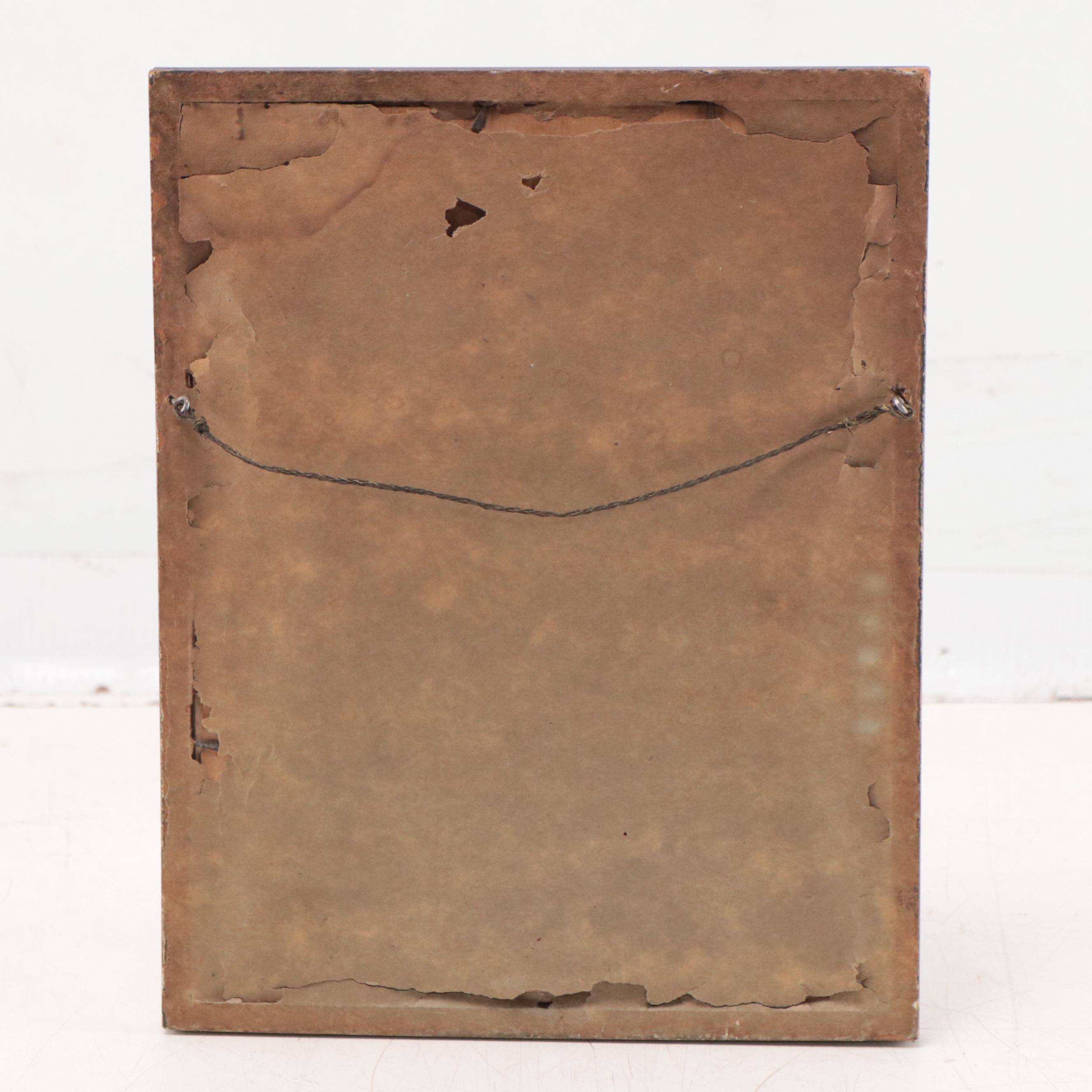 Wallace Nutting Hand-Colored Photograph of a Cottage Garden