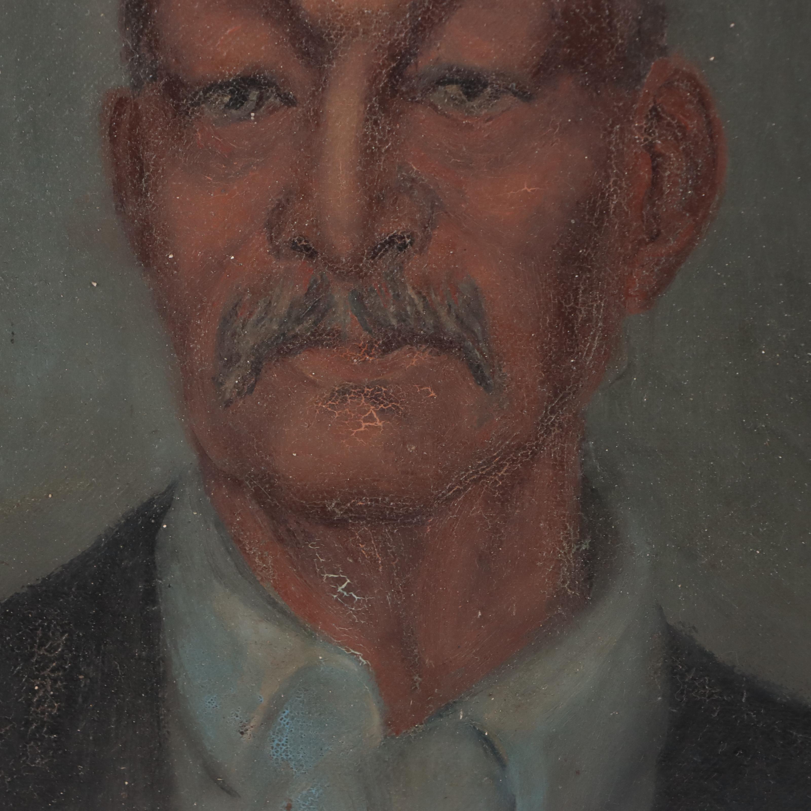 M. S. O'Brien Portrait Oil Painting