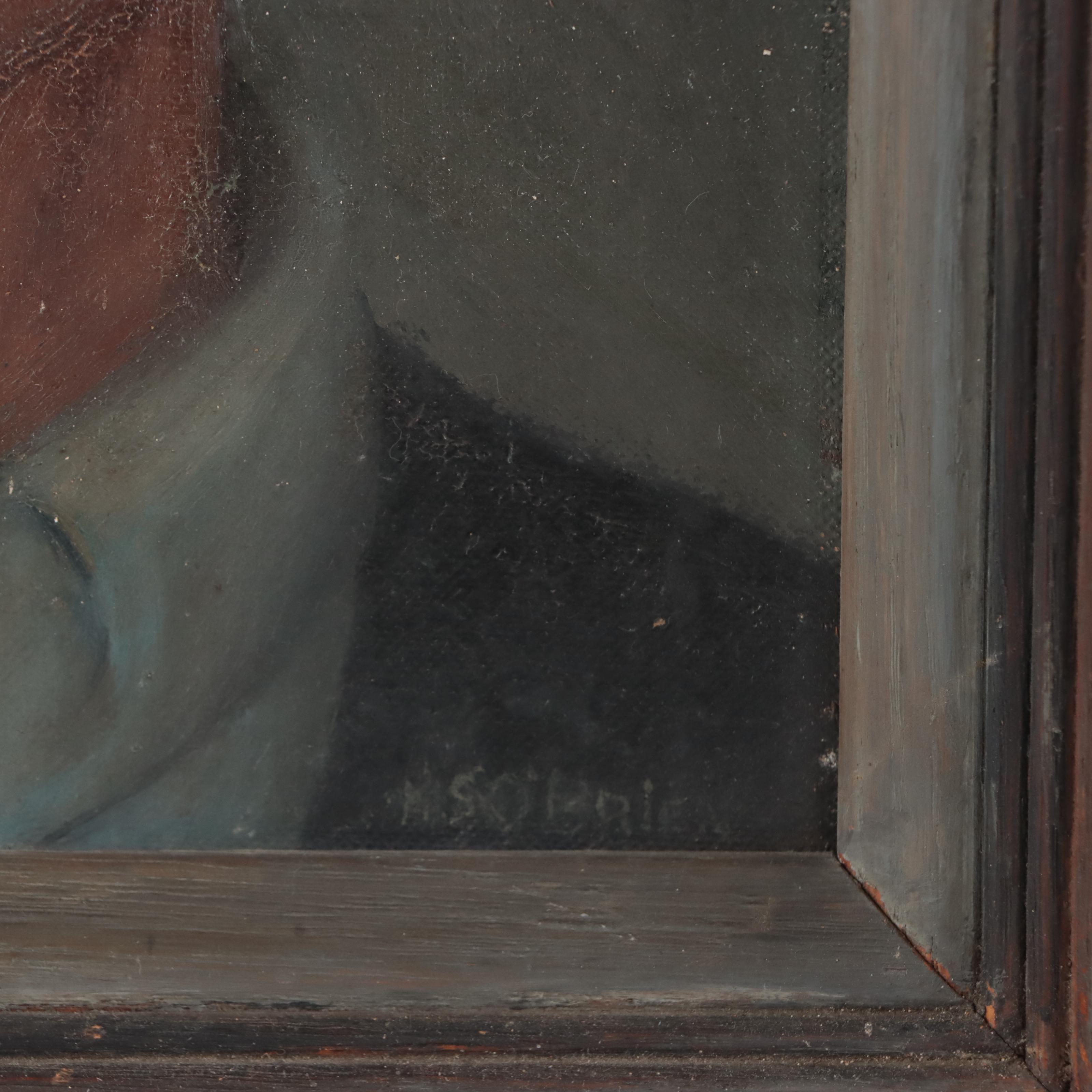 M. S. O'Brien Portrait Oil Painting