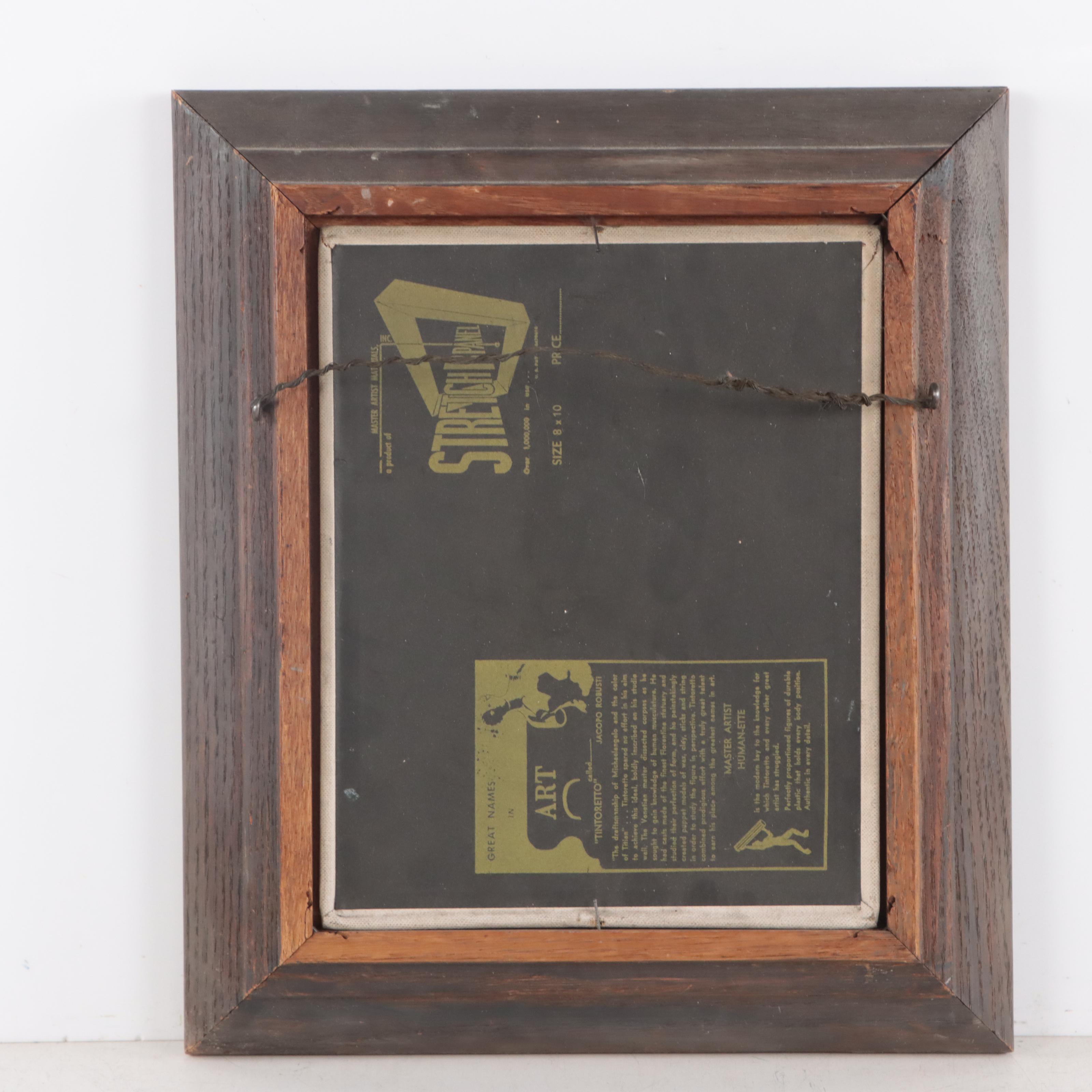 M. S. O'Brien Portrait Oil Painting