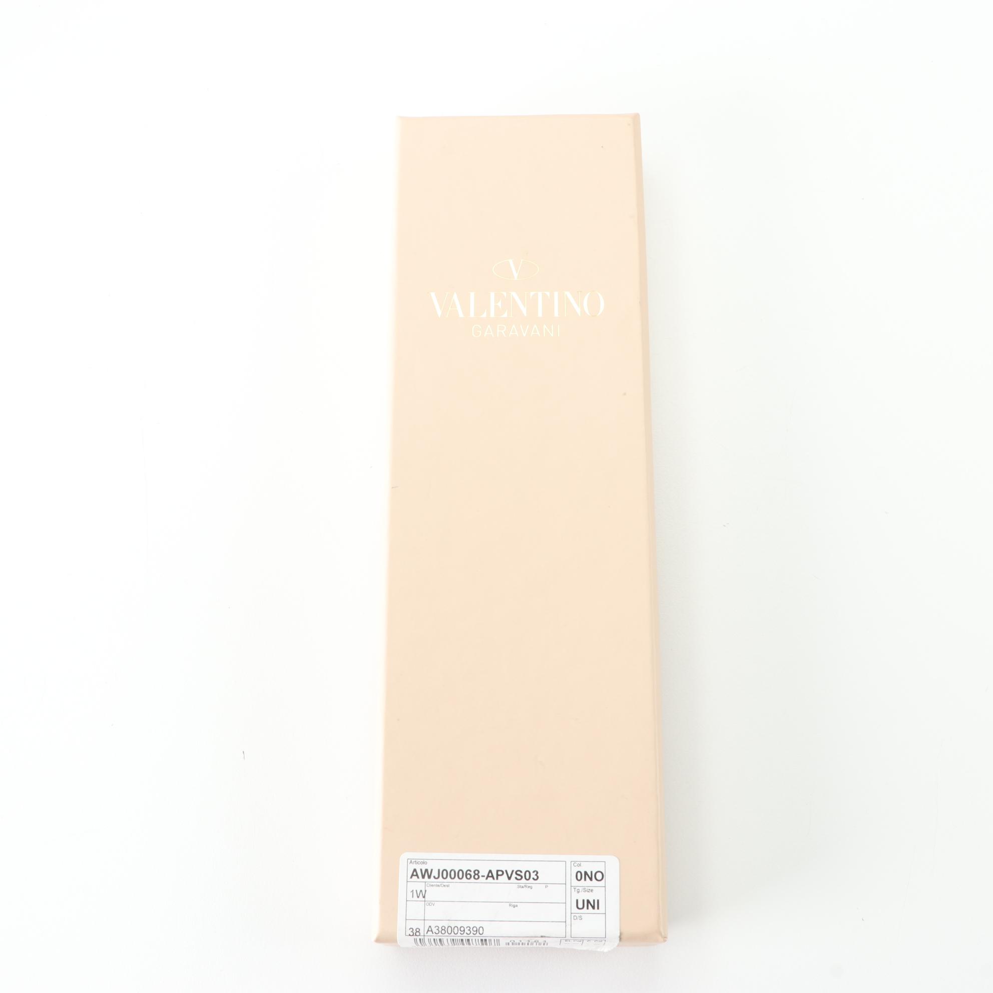 Valentino Wide Rockstud Cuff in Silicone