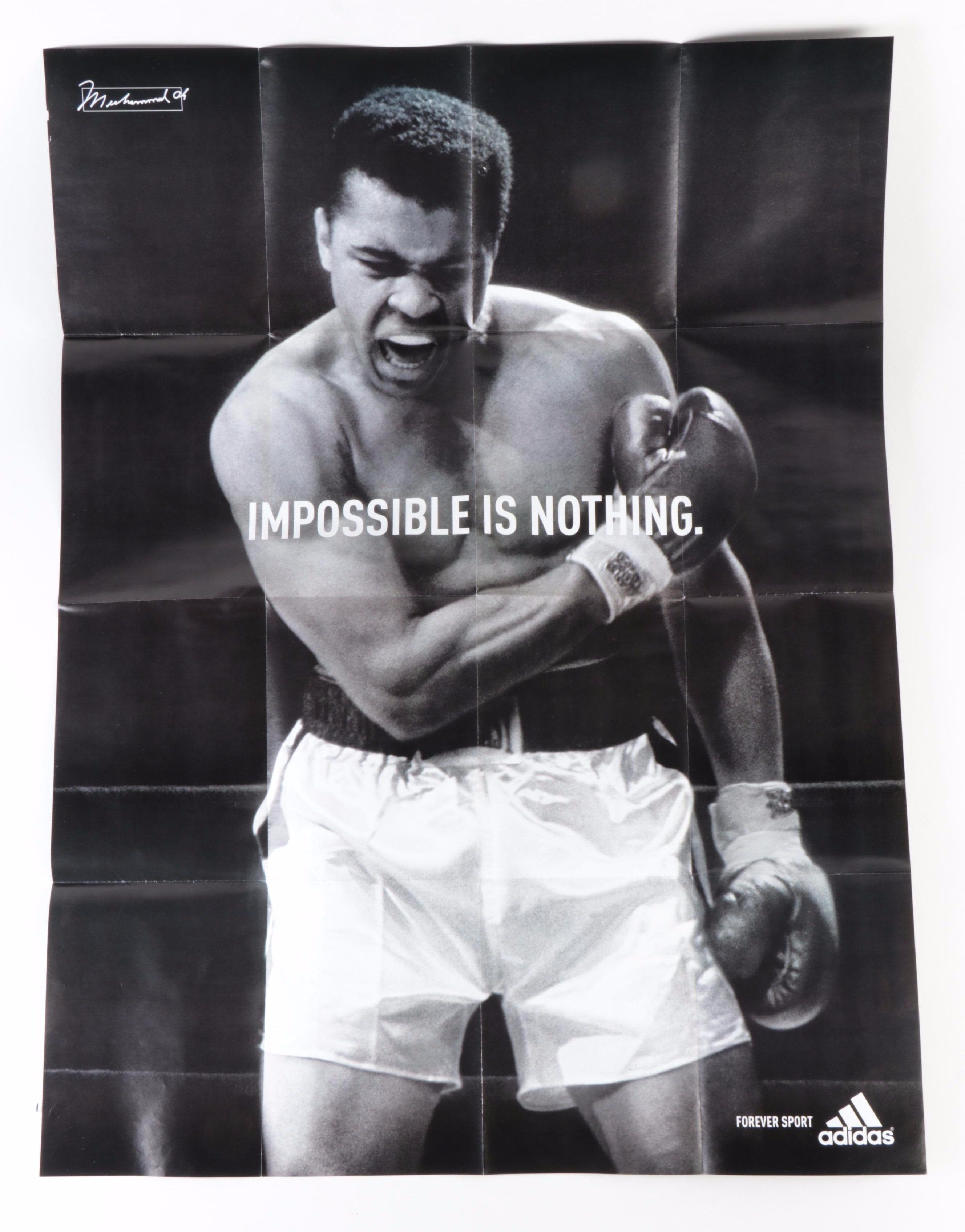 Wheaties Michael Jordan Posters with Muhammad Ali, Others Adidas Poster