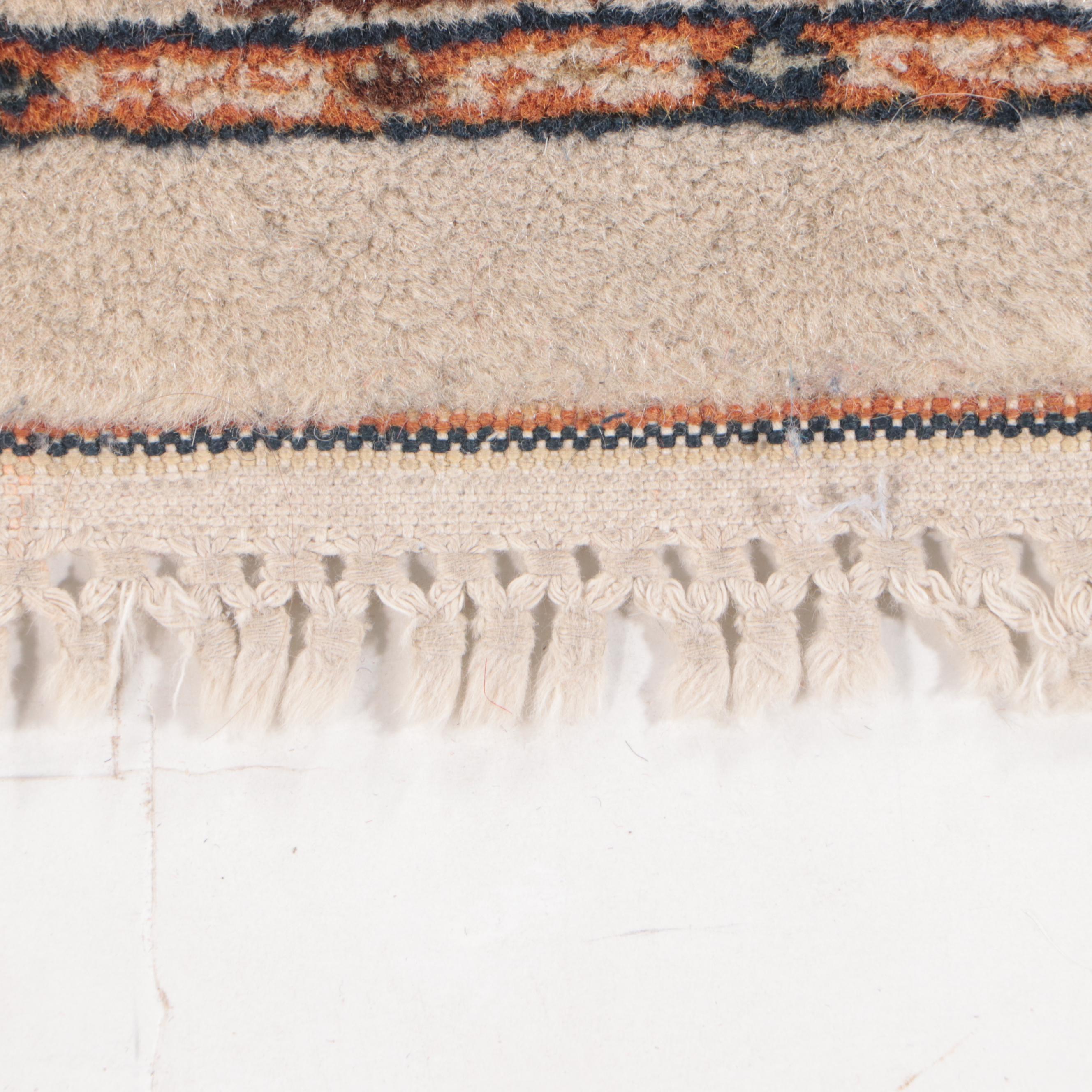 4'1 x 6'6 Hand-Knotted Sino-Persian Style Area Rug