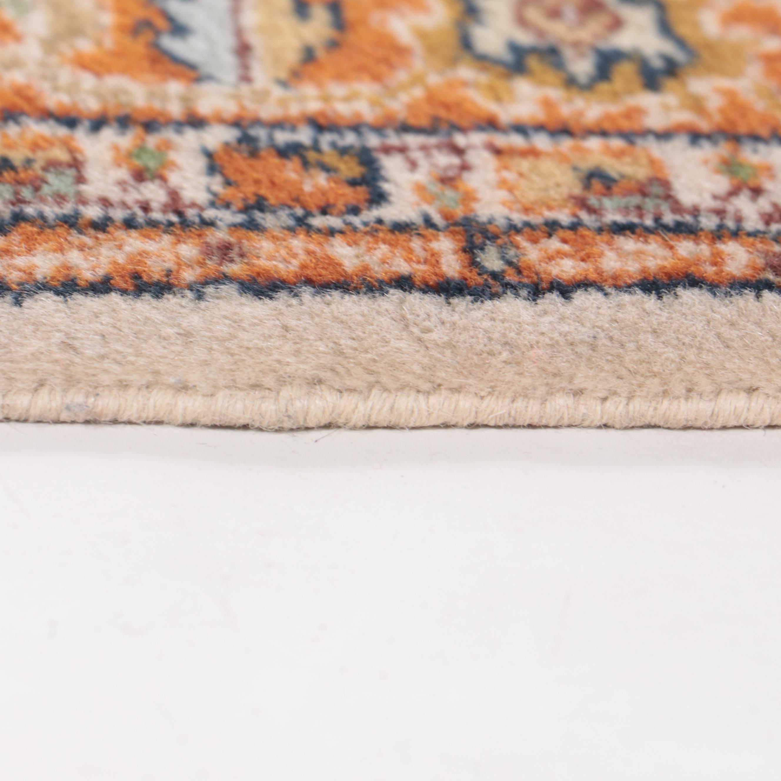 4'1 x 6'6 Hand-Knotted Sino-Persian Style Area Rug