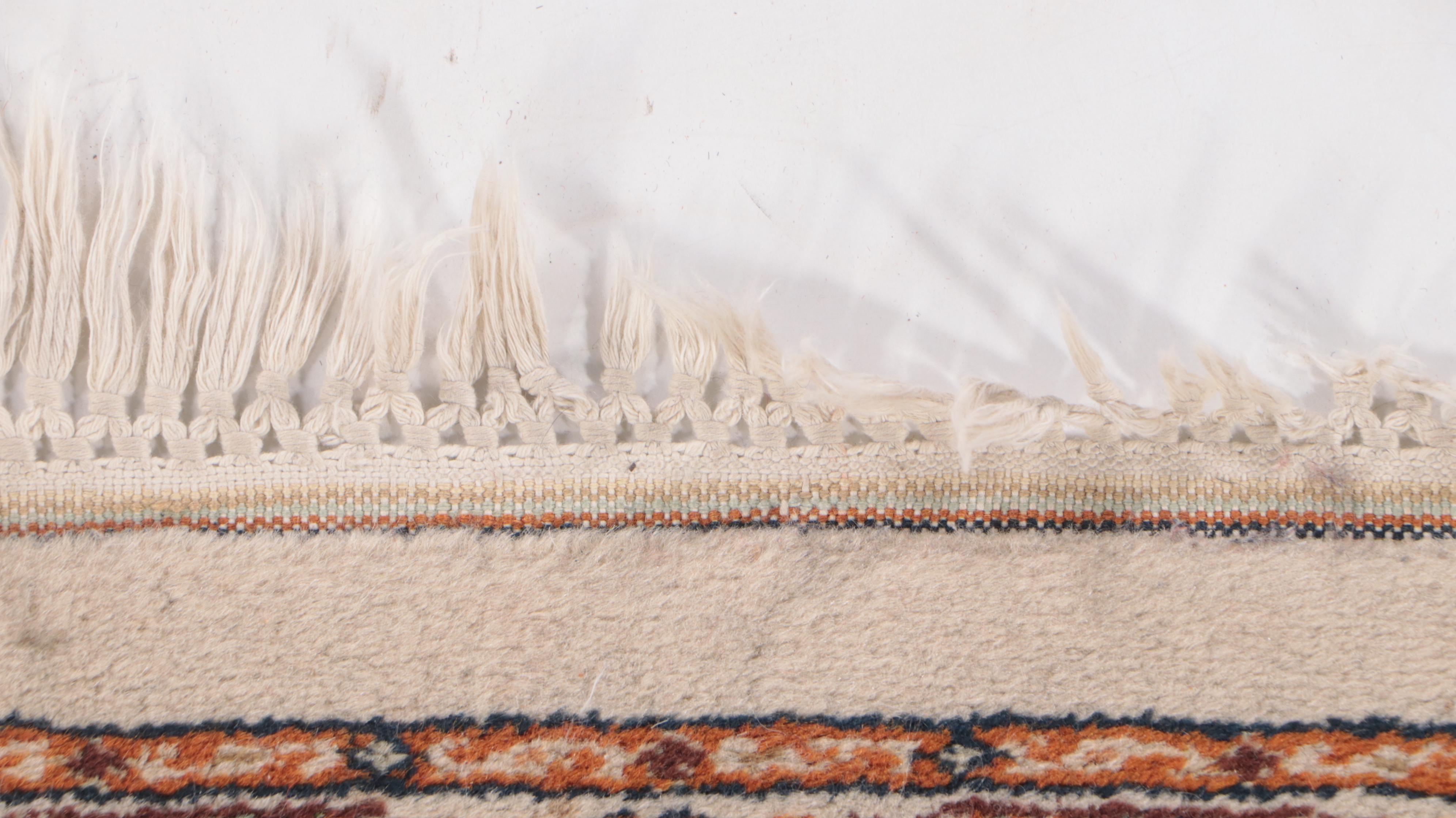 4'1 x 6'6 Hand-Knotted Sino-Persian Style Area Rug