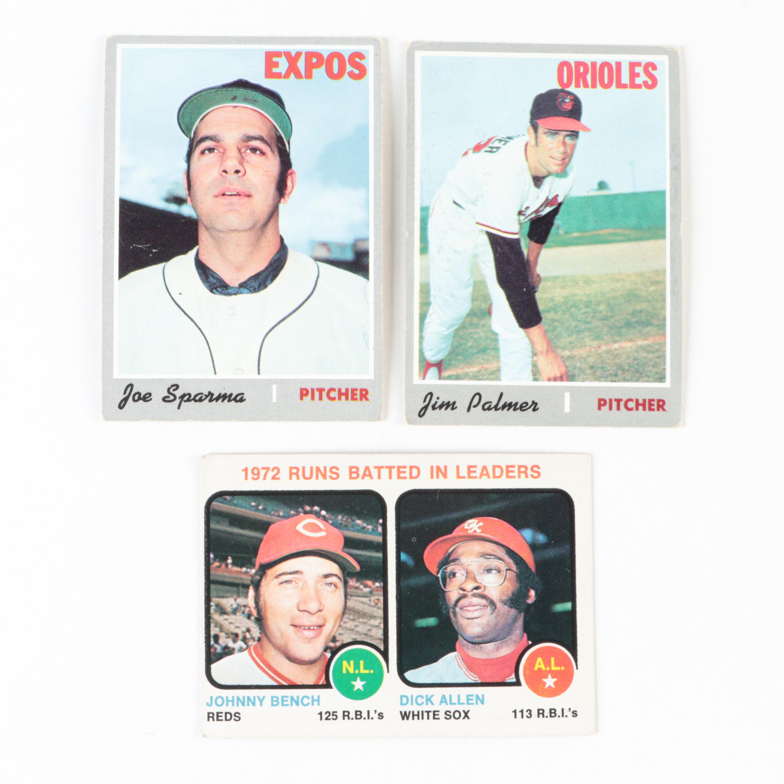 Topps Baseball Cards Including Mickey Mantle, Pete Rose and Mays, 1960s–1970s