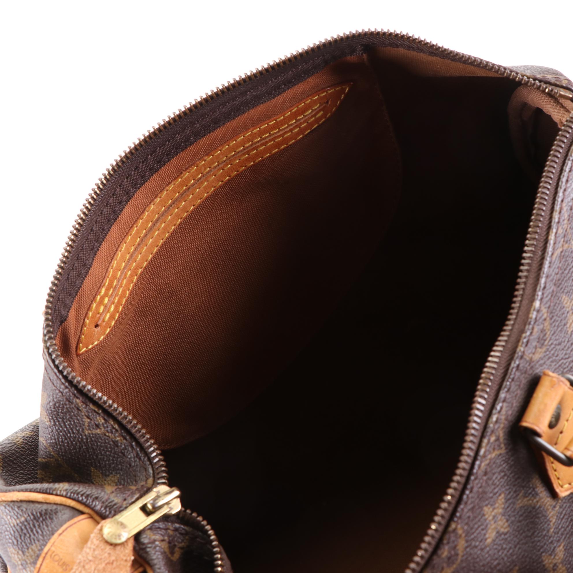 Louis Vuitton Speedy 35 in Monogram Canvas and Vachetta Leather