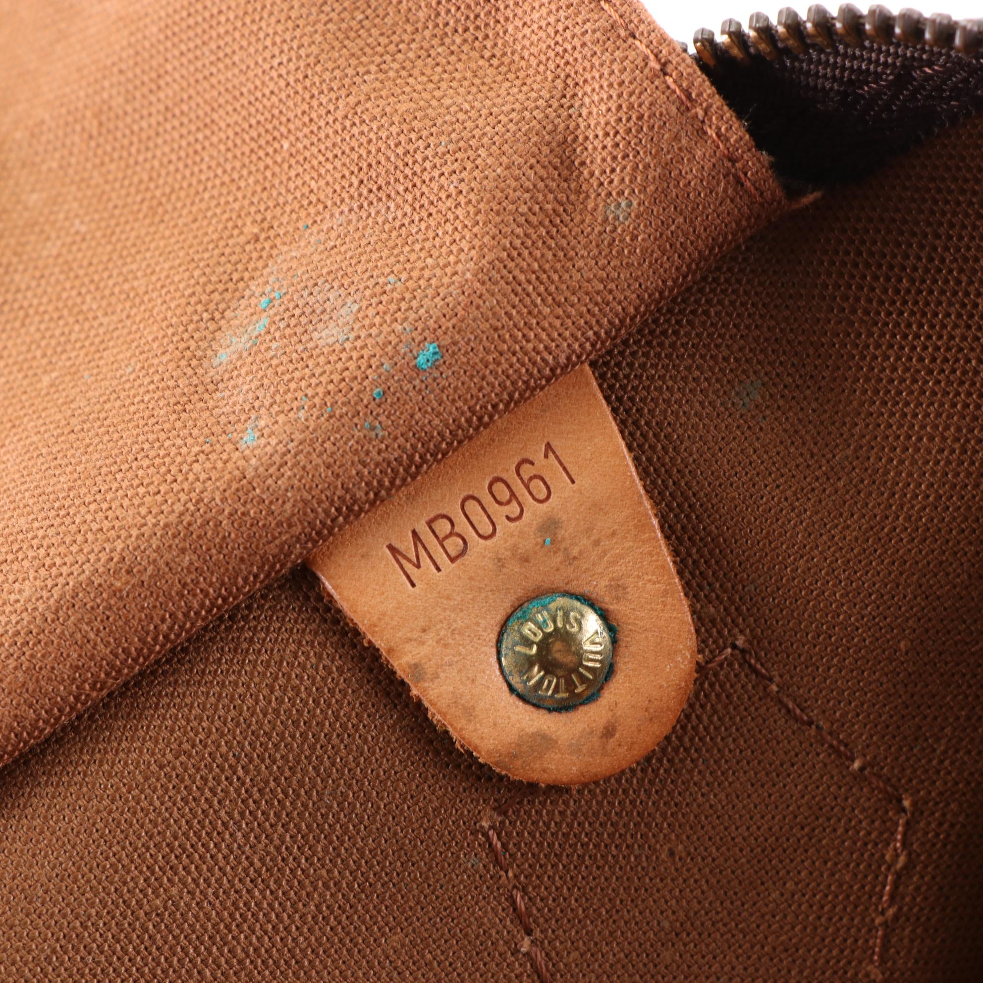 Louis Vuitton Speedy 35 in Monogram Canvas and Vachetta Leather