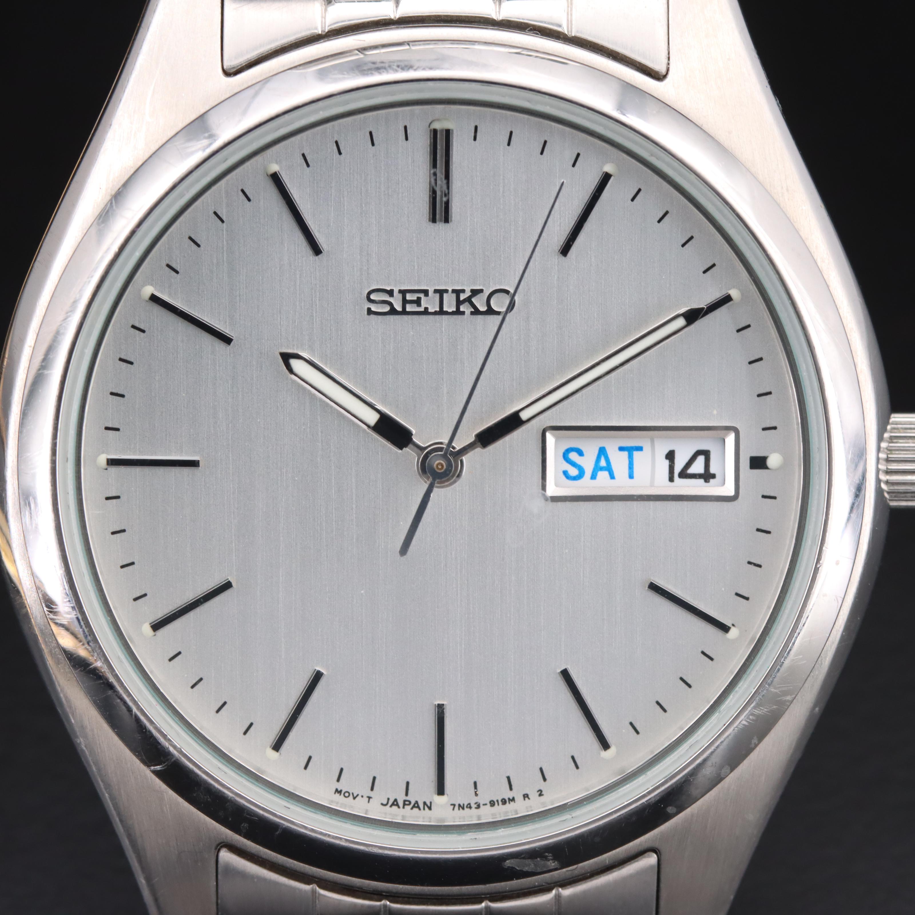 Quartet of Watches Featuring Seiko