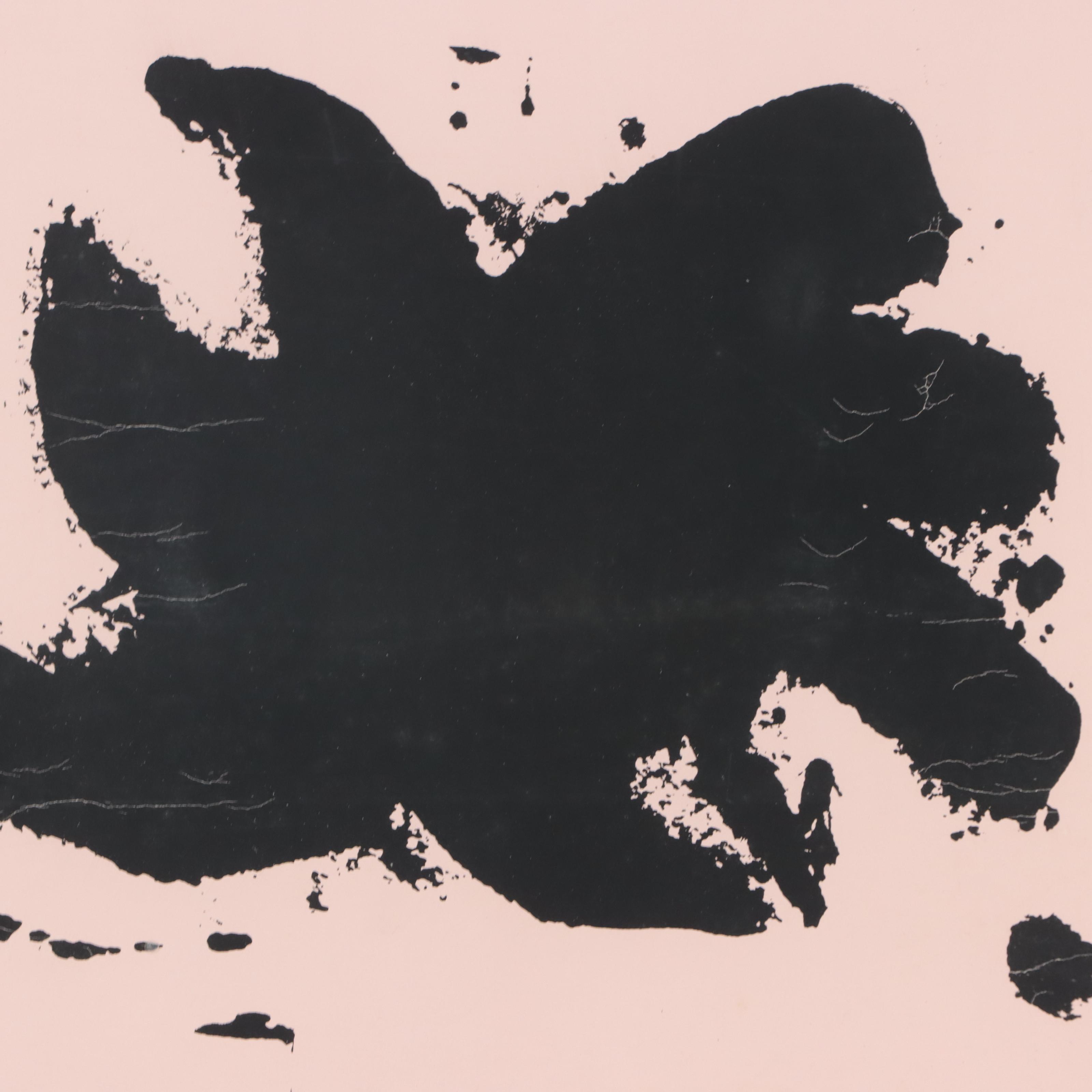 Adolph Gottlieb Serigraph "Pink High," 1969