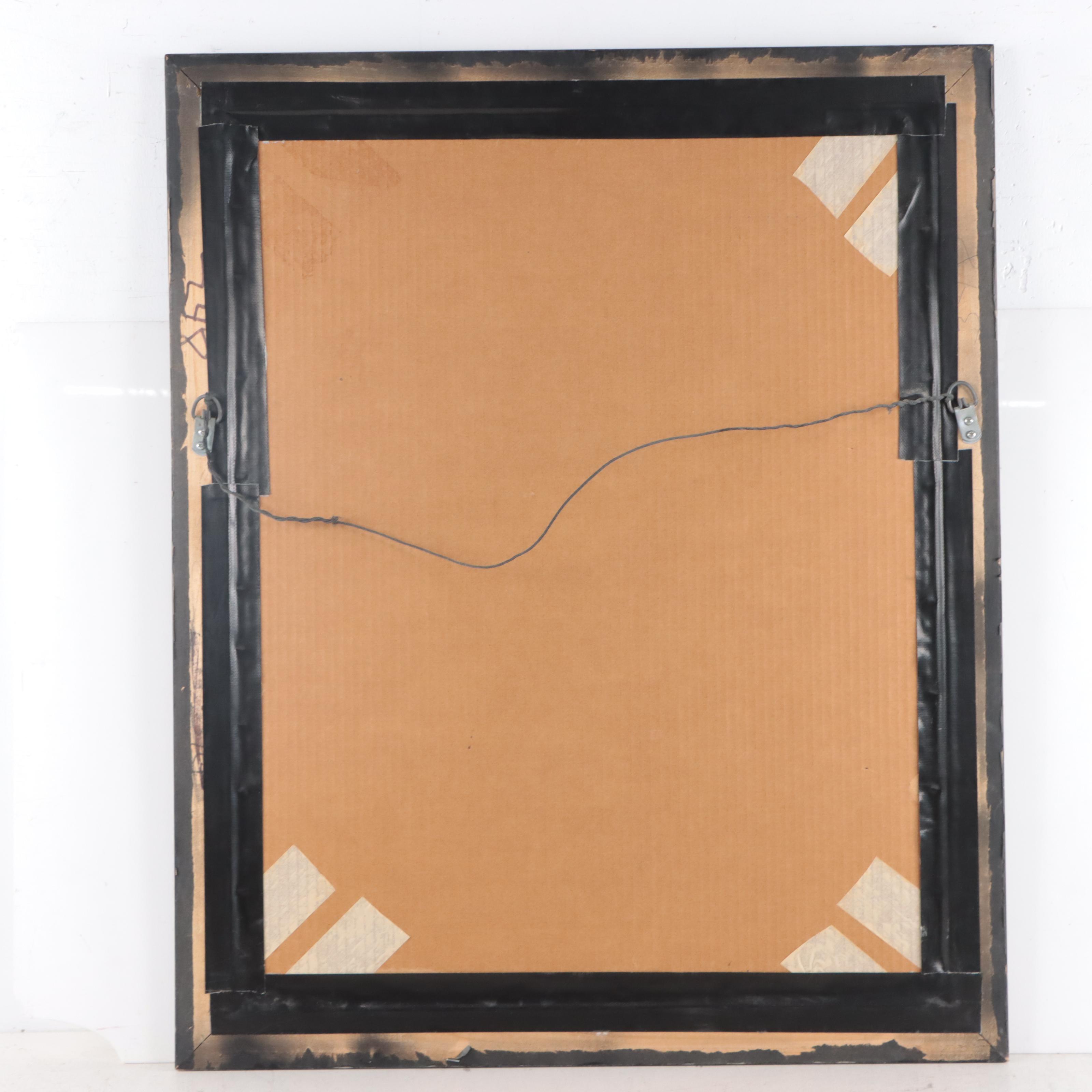 Adolph Gottlieb Serigraph "Pink High," 1969