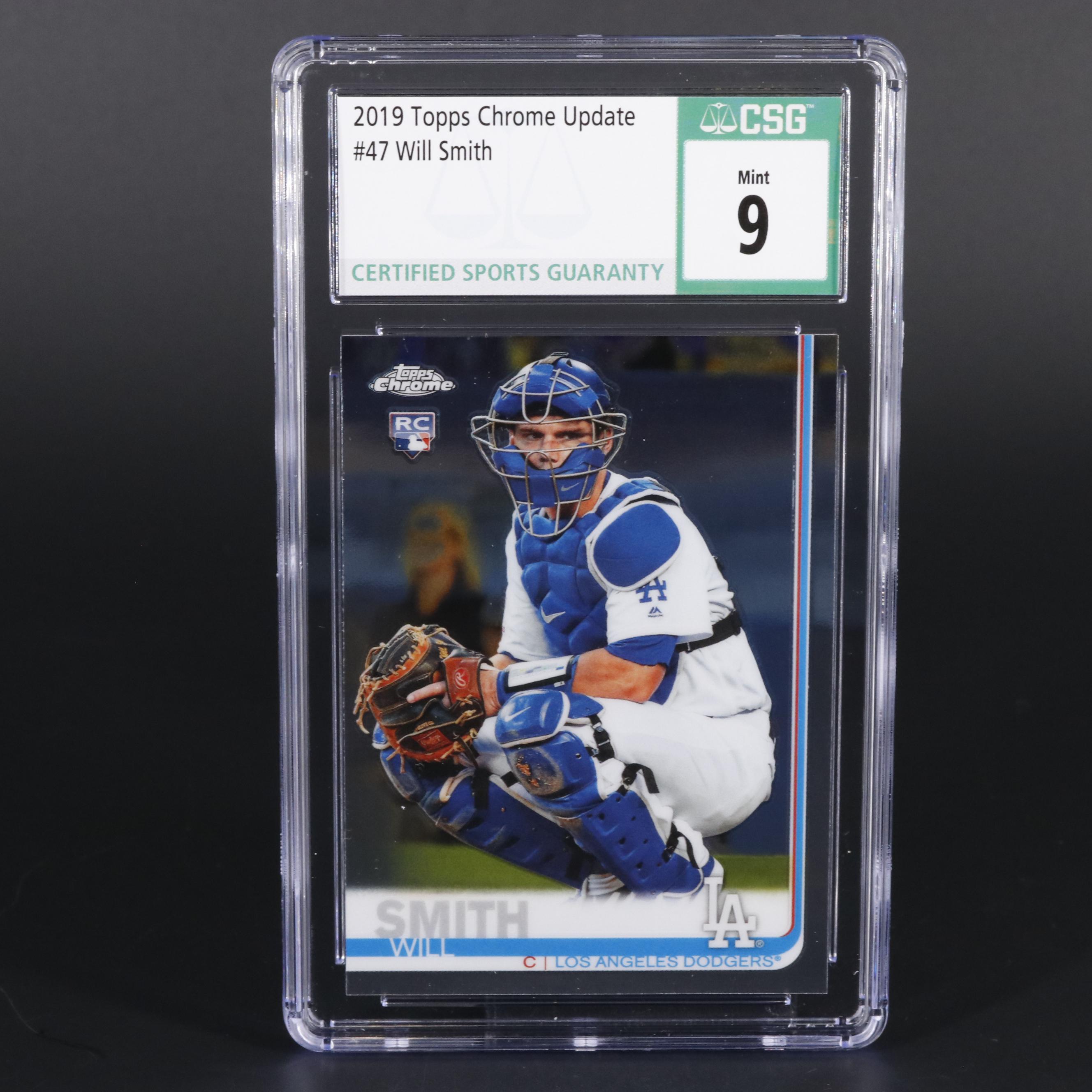 2019 Topps Chrome Update Rookie Will Smith CSG 9 #47