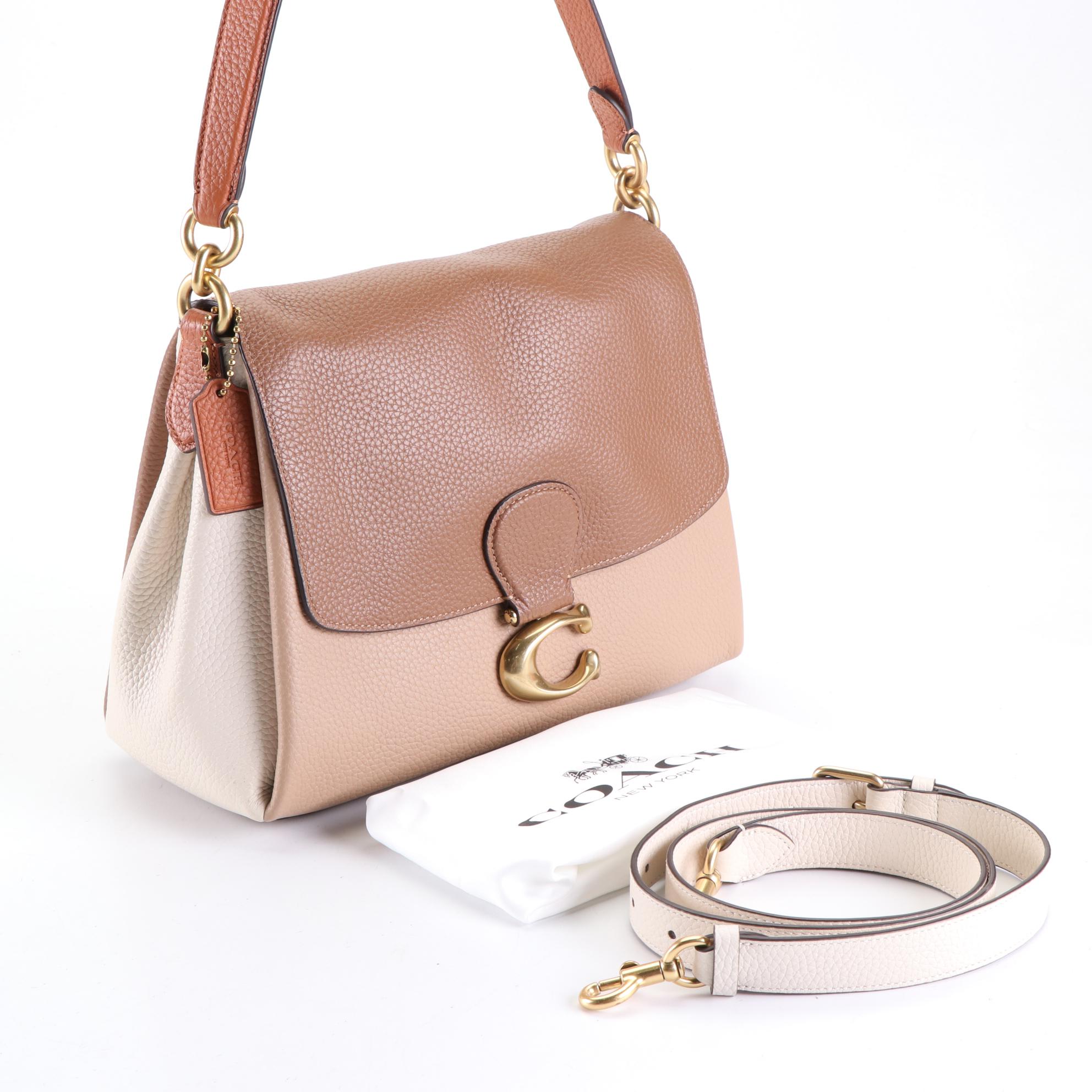 Coach May Shoulder Bag in Colorblock Grain Leather