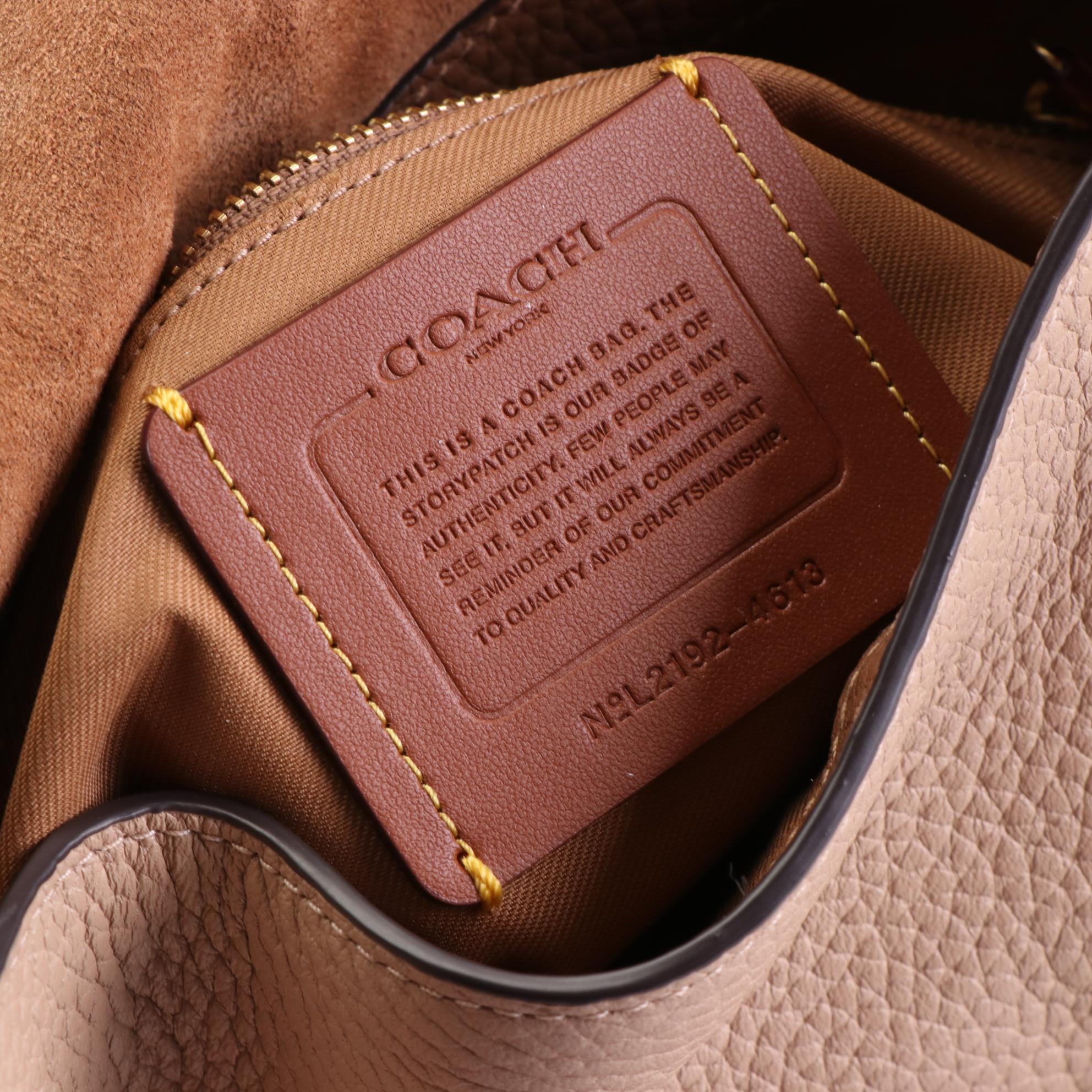 Coach May Shoulder Bag in Colorblock Grain Leather