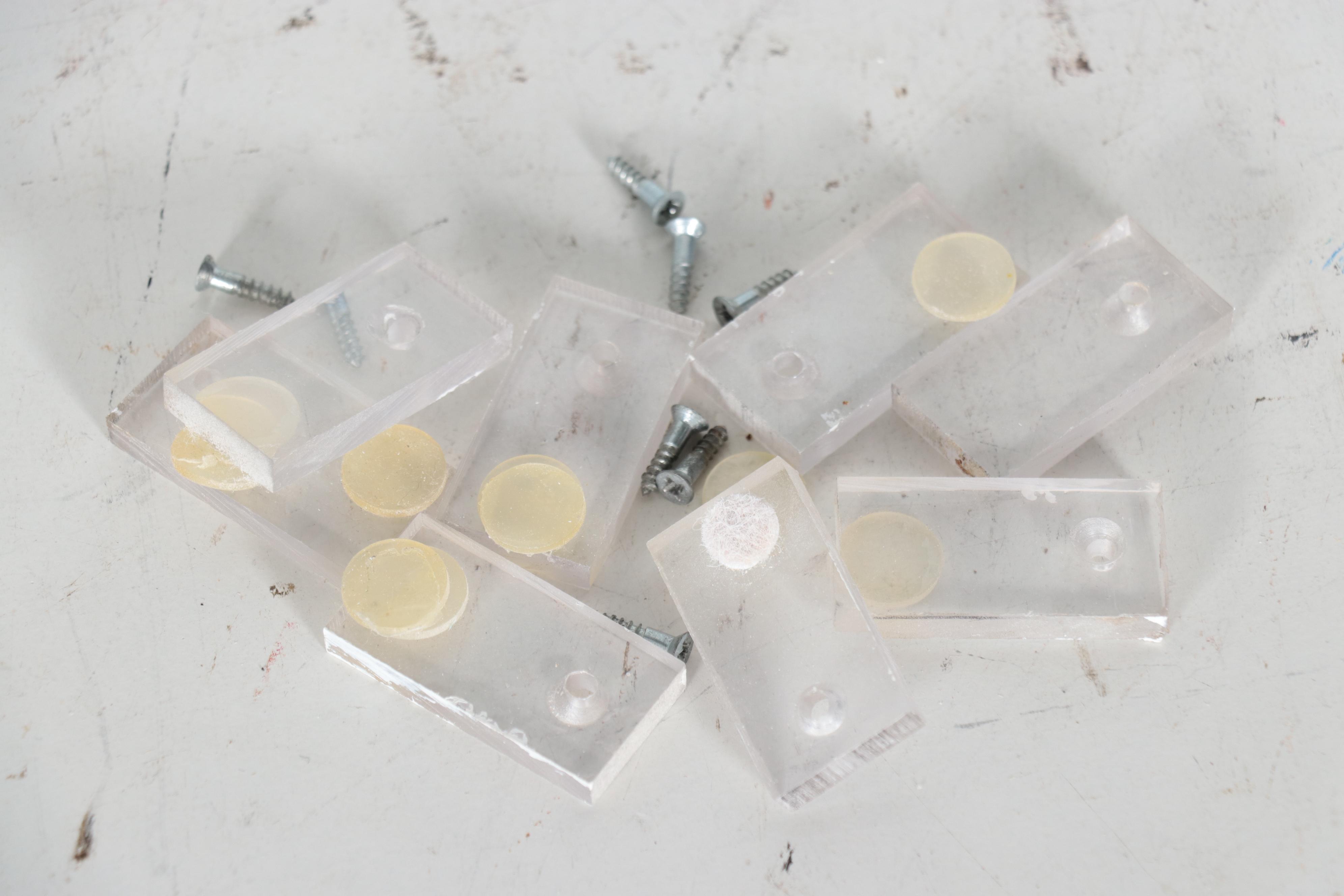 Leaded Glass Diptych Panels in a Floral Design