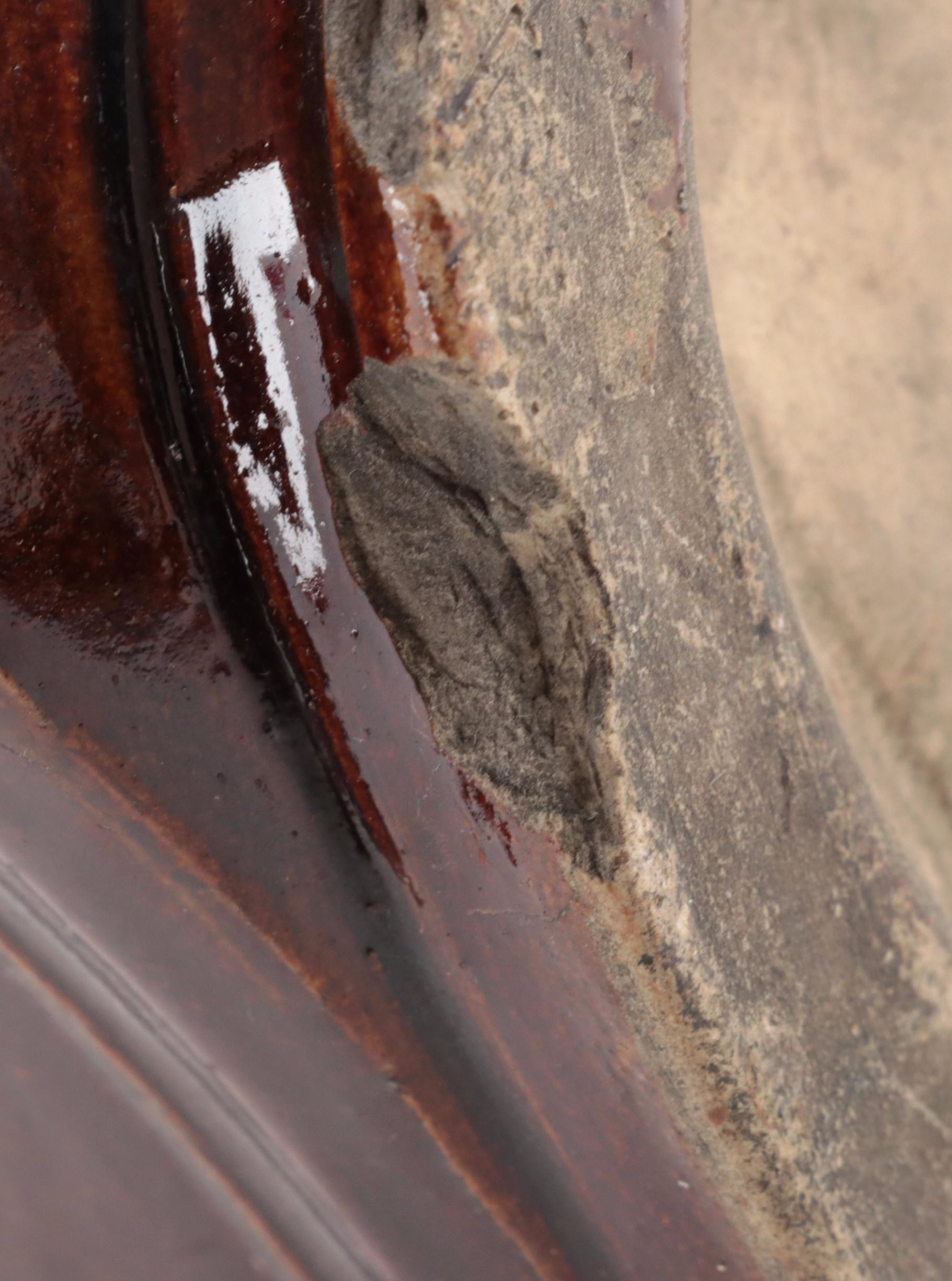 The George Bieler Sons Co. Stoneware Whiskey Jug with Haeger Pottery Bowl