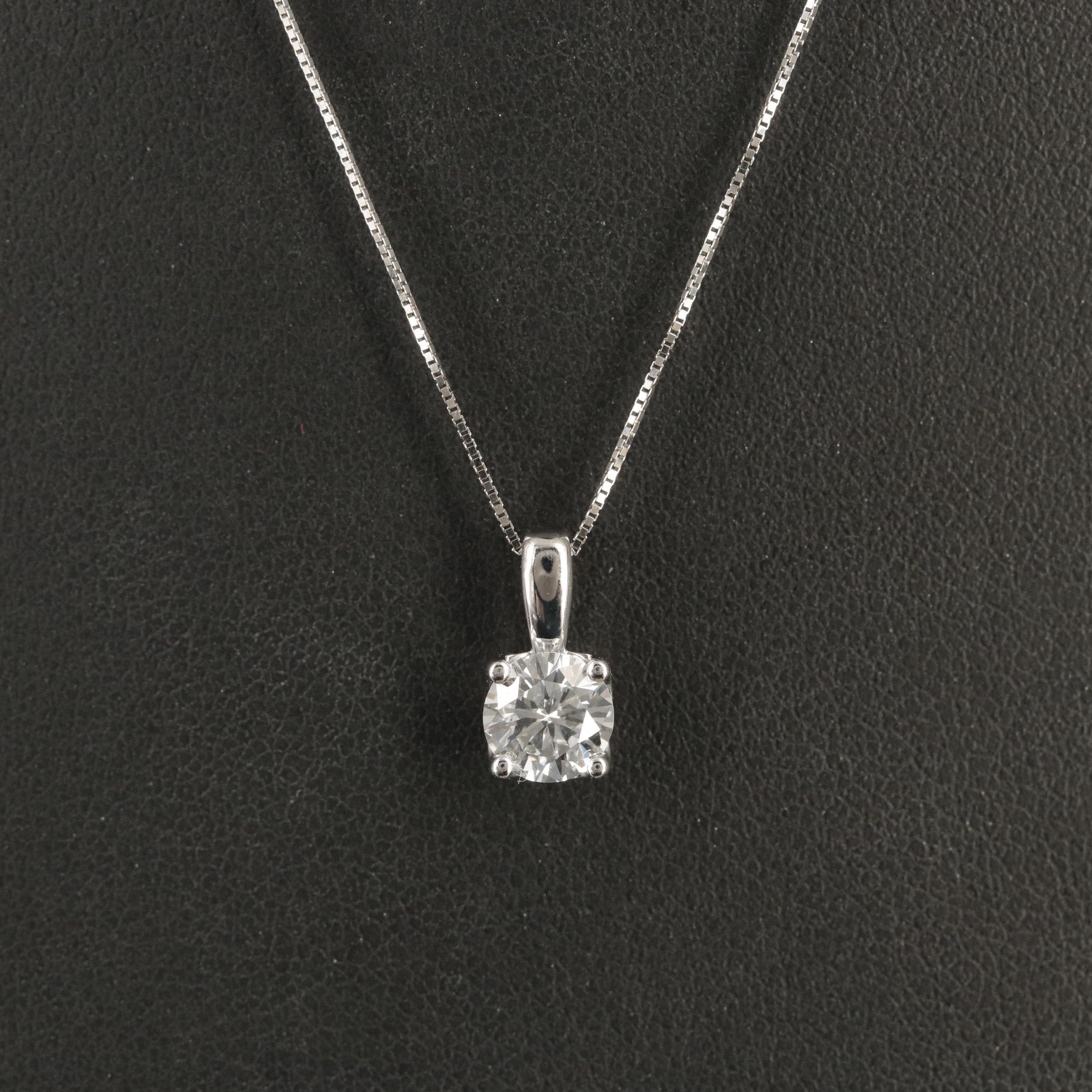 14K 0.76 CT Lab Grown Diamond with IGI Report