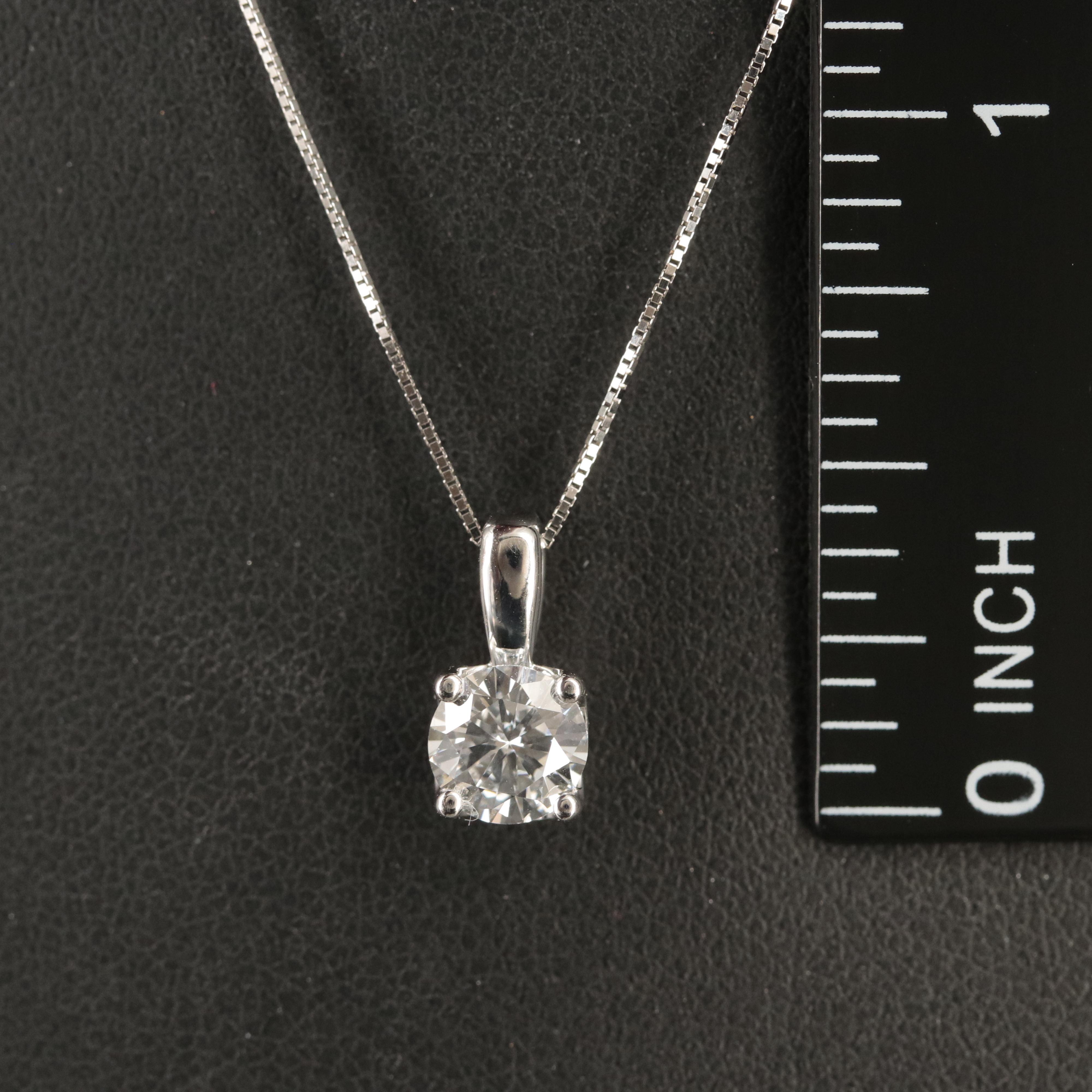 14K 0.76 CT Lab Grown Diamond with IGI Report