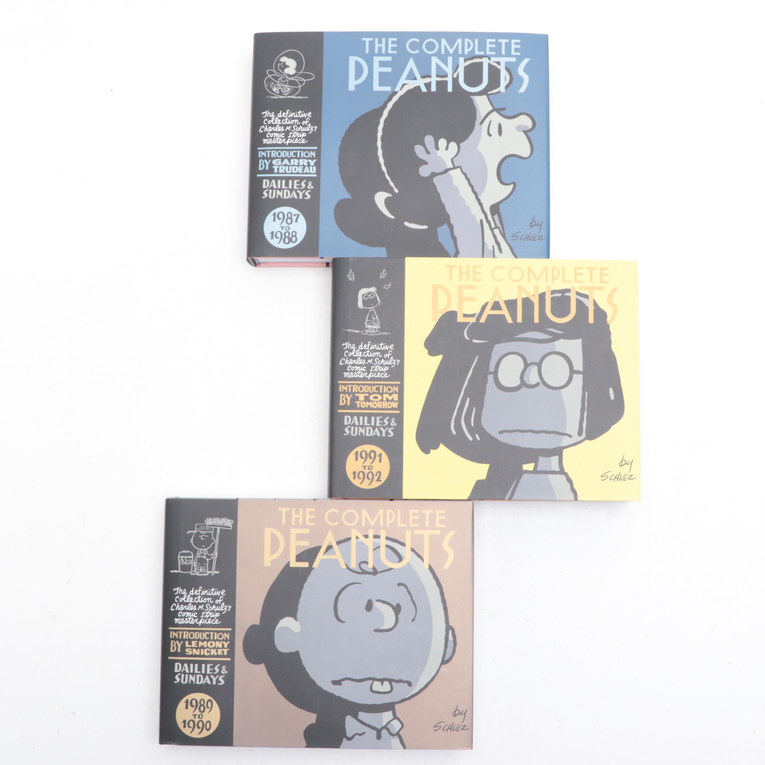 "The Complete Peanuts, 1987–1992" and "Peanuts Every Sunday, 1952–1955"