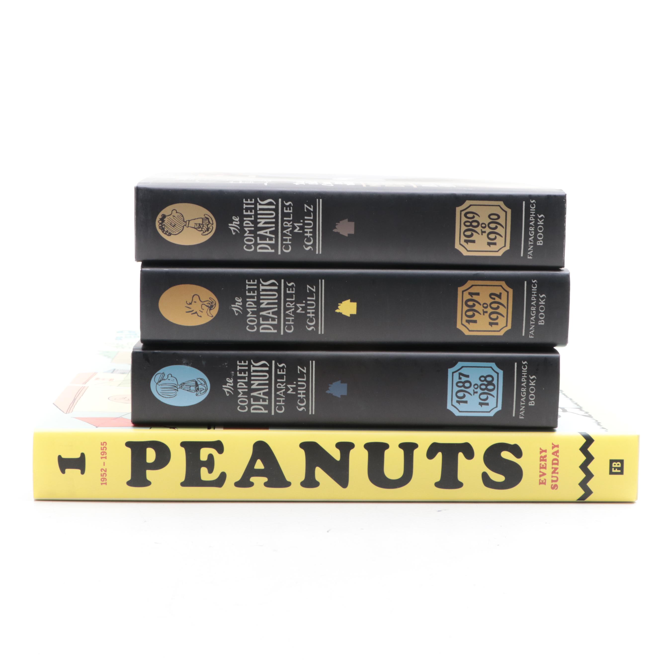 "The Complete Peanuts, 1987–1992" and "Peanuts Every Sunday, 1952–1955"