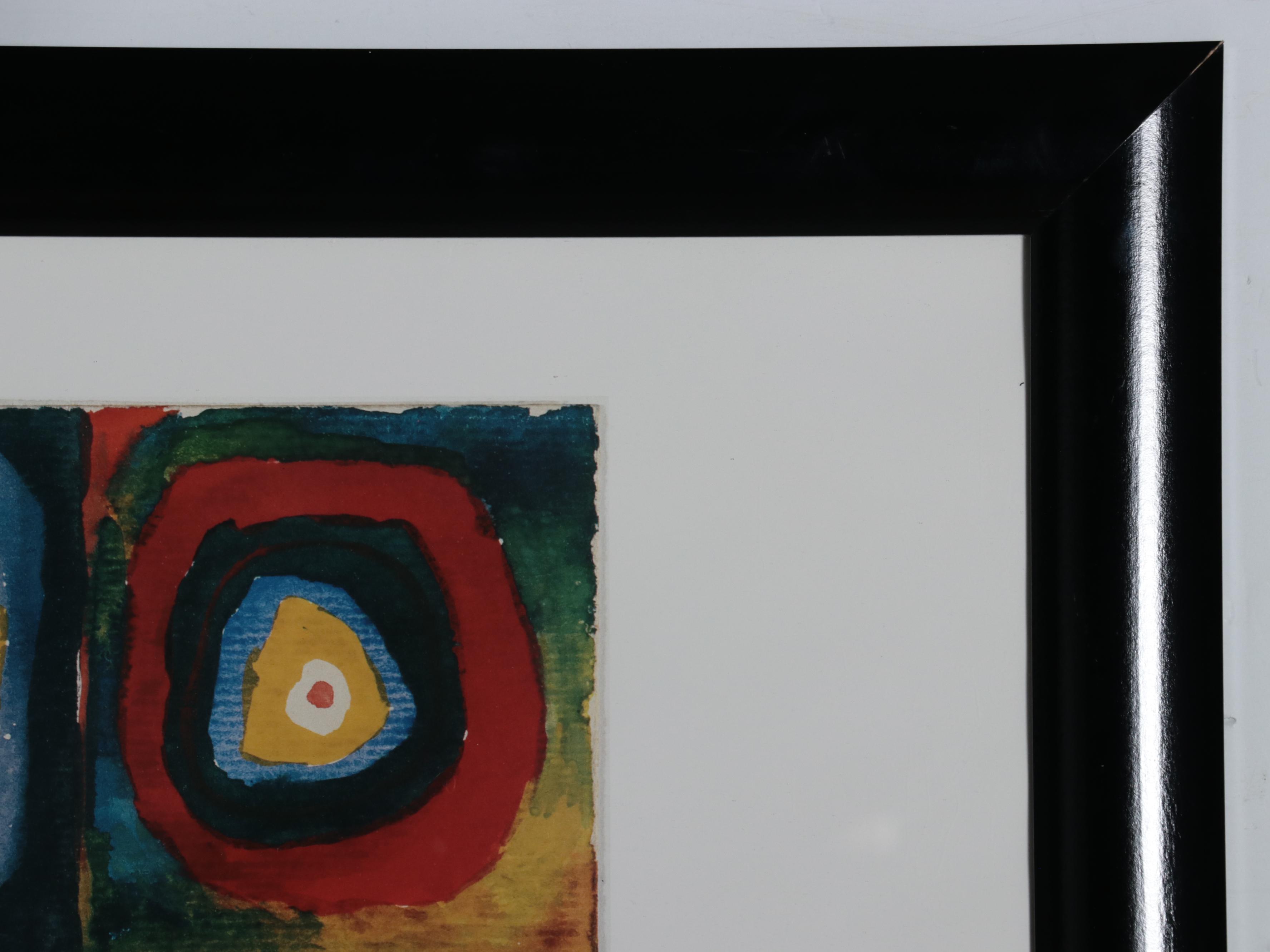 Offset Lithograph After Wassily Kandinsky "Squares With Concentric Rings"