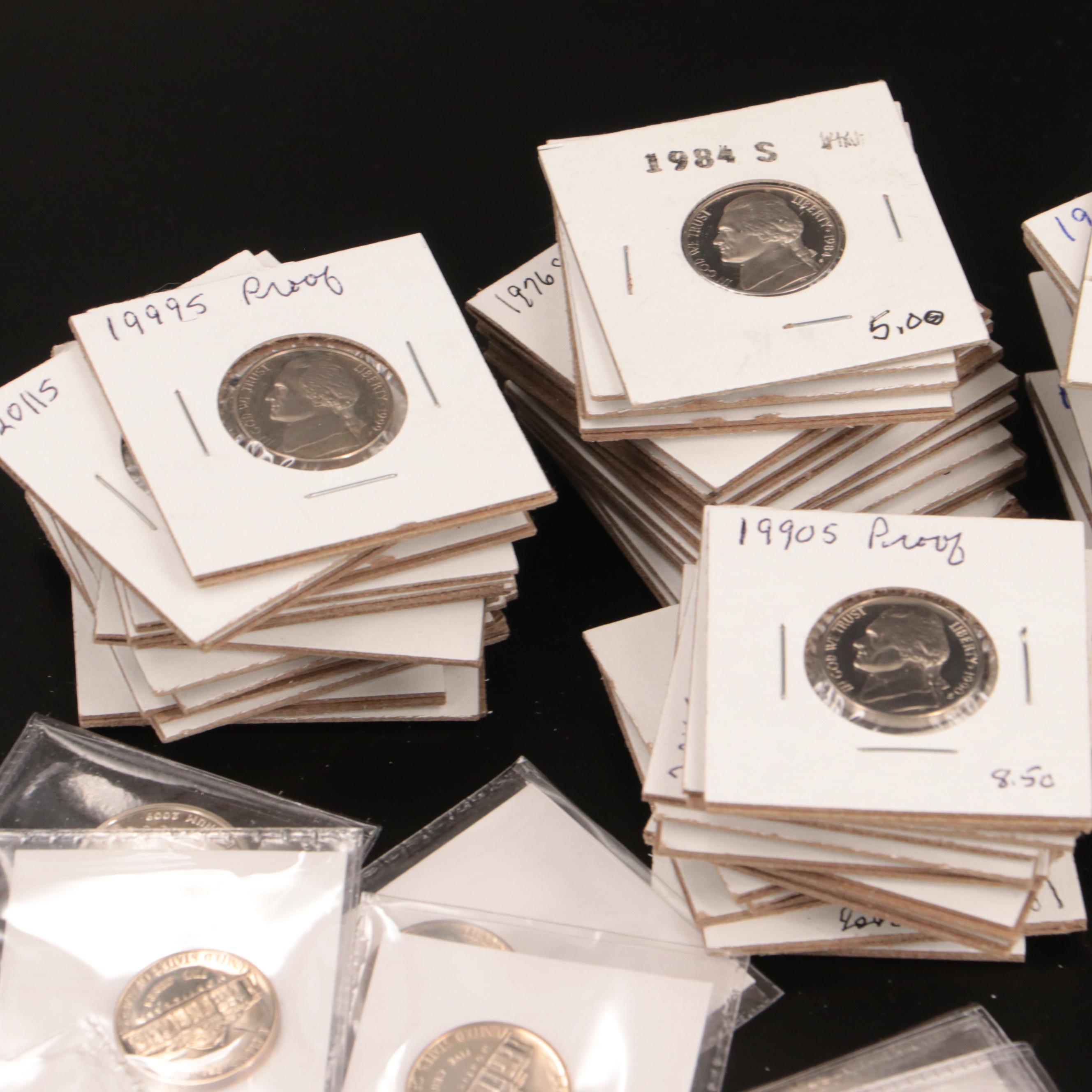 Large Assortment of Modern U.S. Proof Coins
