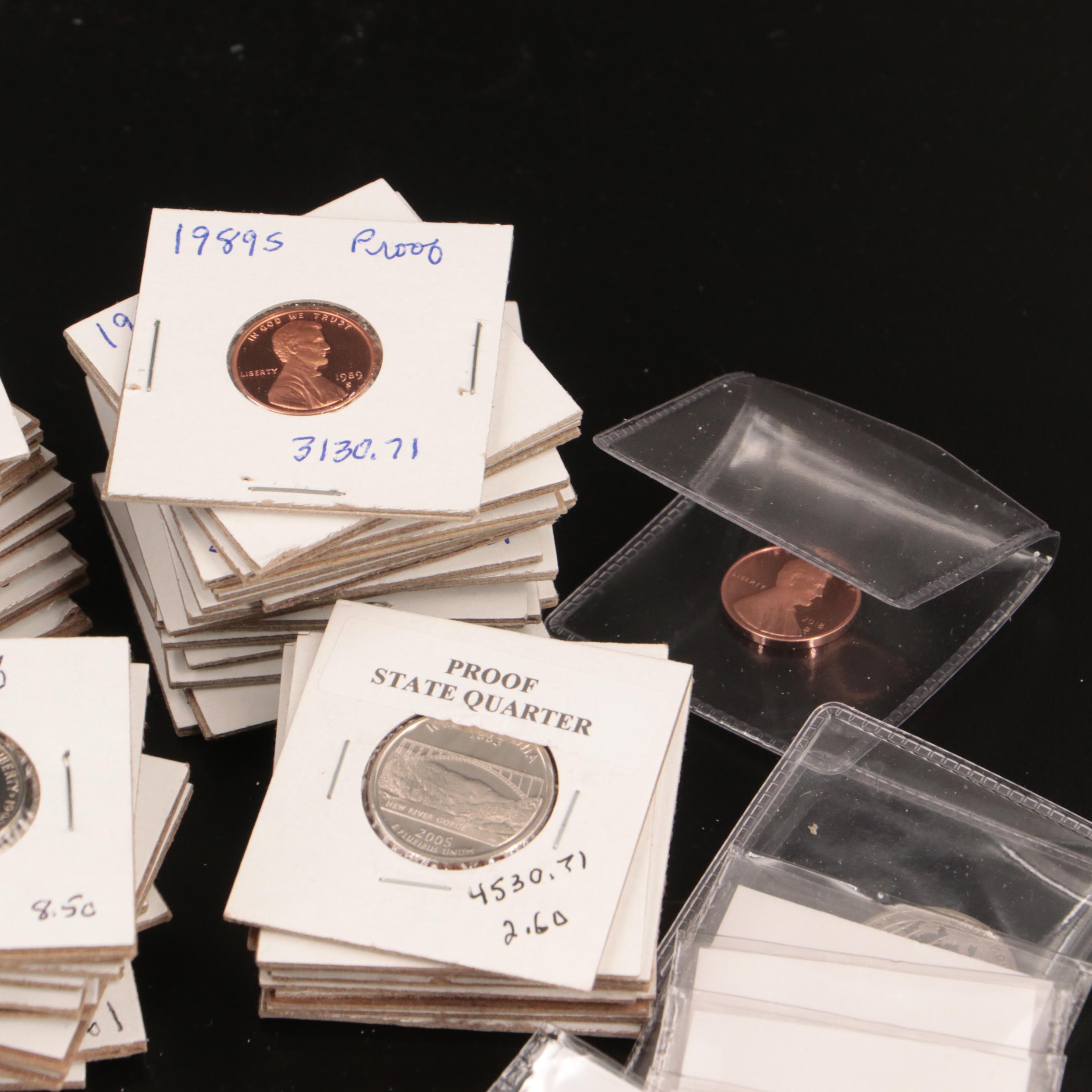 Large Assortment of Modern U.S. Proof Coins