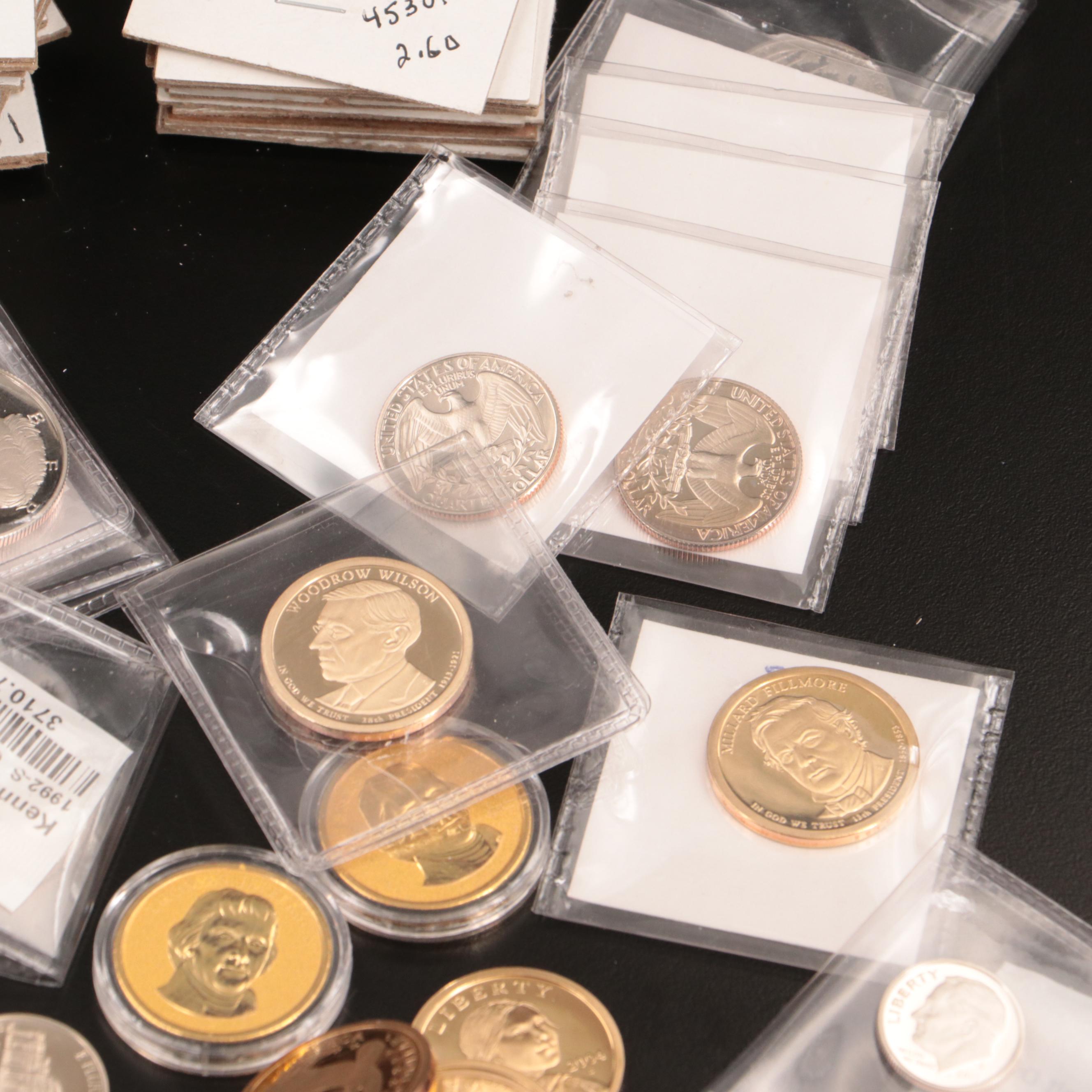 Large Assortment of Modern U.S. Proof Coins