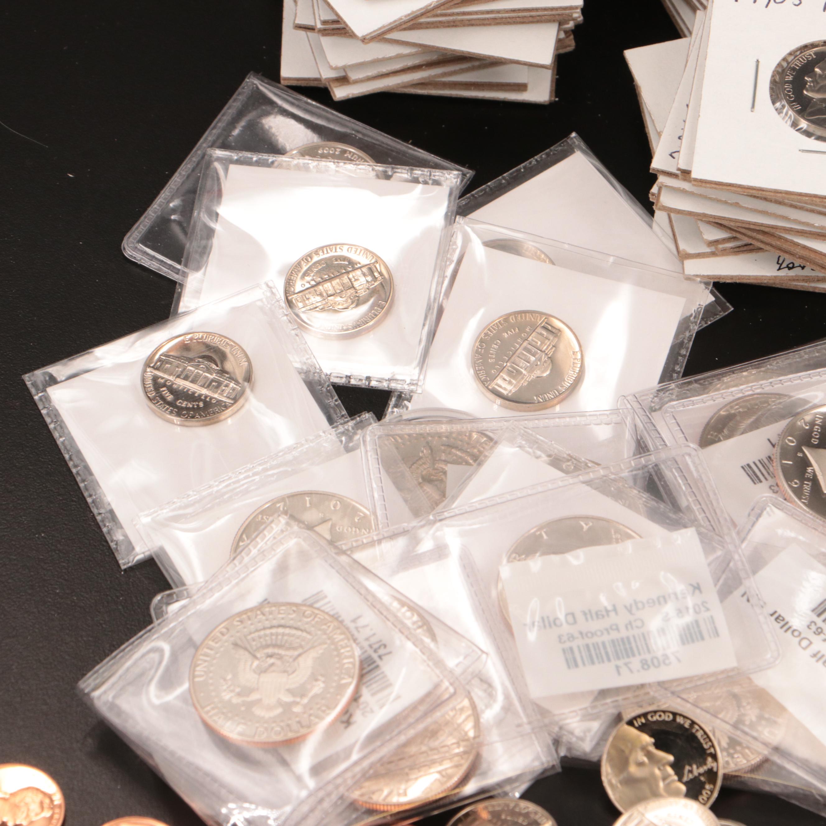 Large Assortment of Modern U.S. Proof Coins