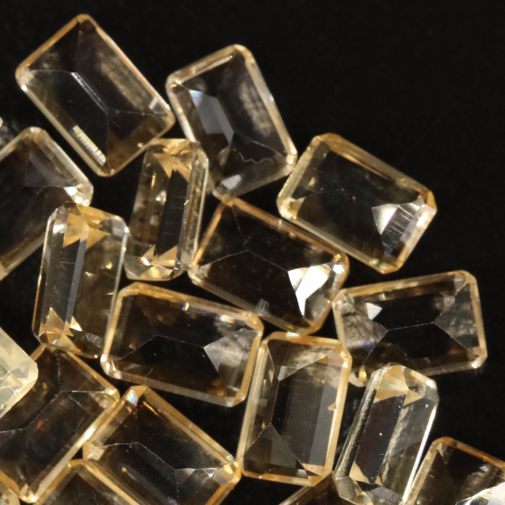 Loose 21.20 CTW Citrine Lot