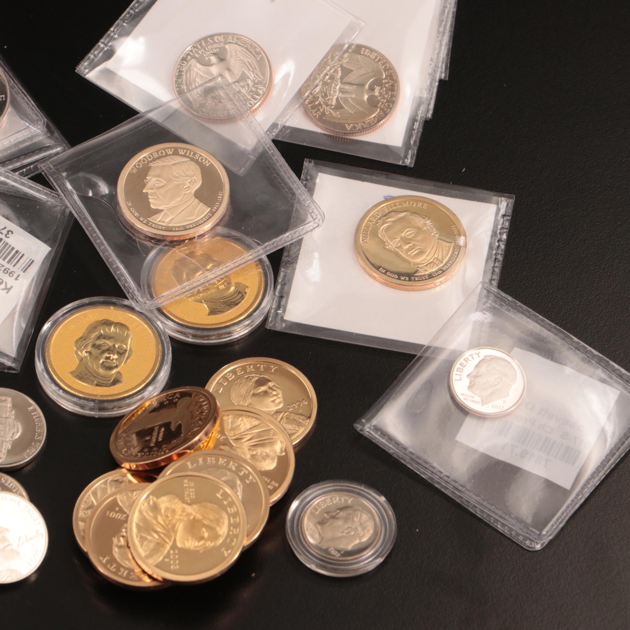 Large Assortment of Modern U.S. Proof Coins