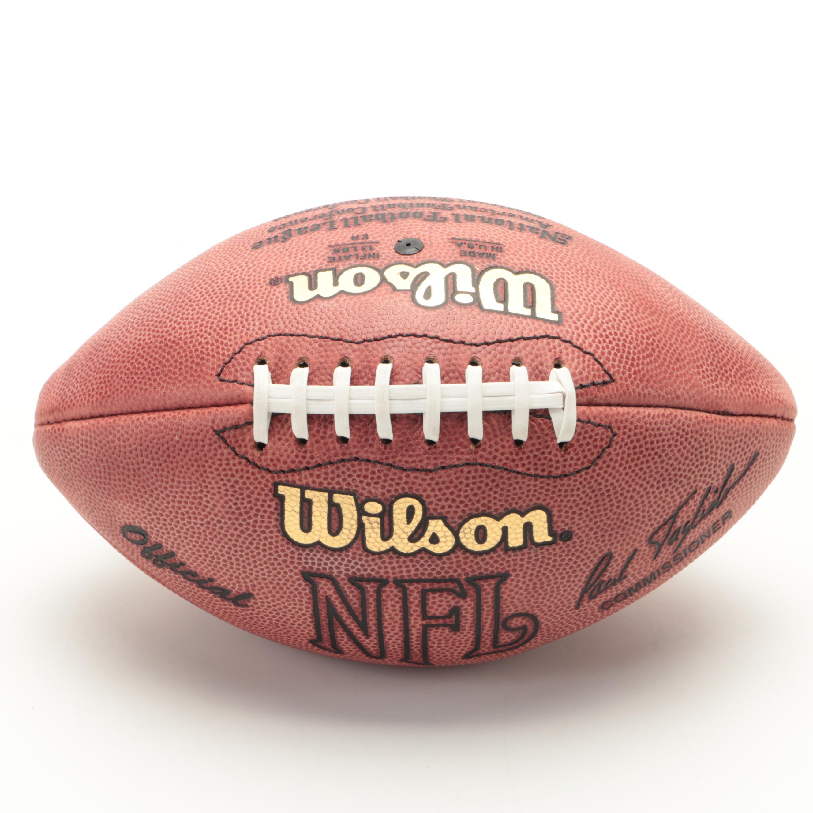Ben Rothlisberger Signed NFL Official Wilson Football
