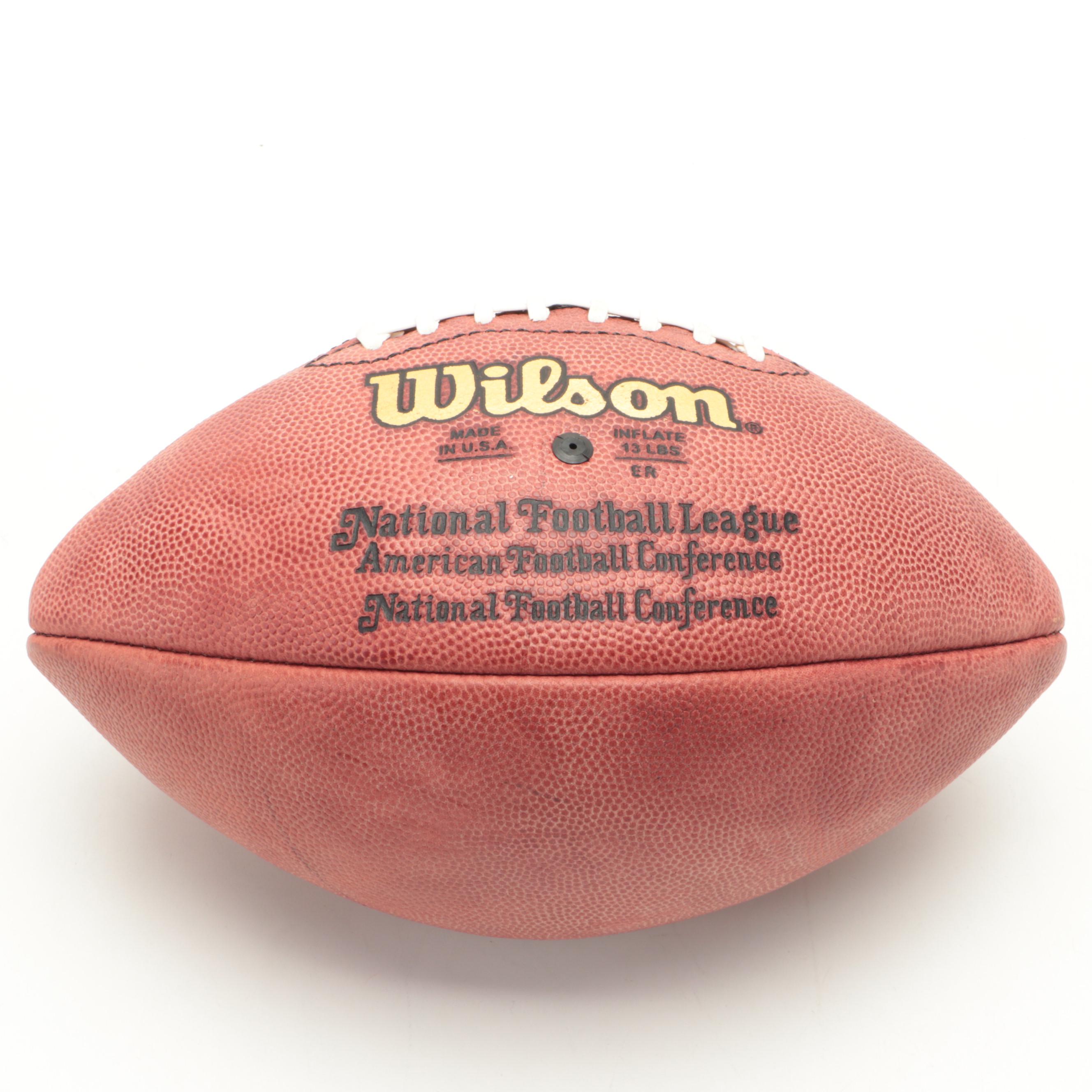 Ben Rothlisberger Signed NFL Official Wilson Football