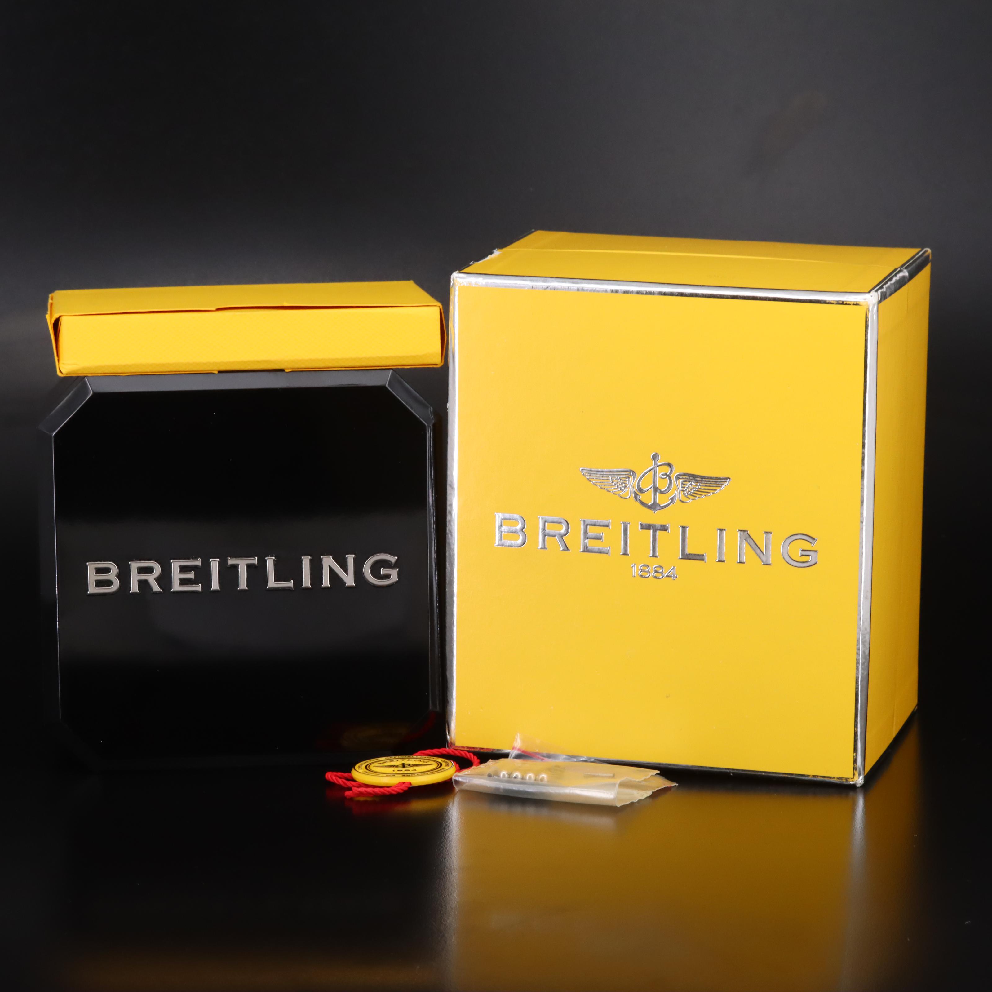 18K and Stainless Steel Breitling Chronomat Chronograph Watch