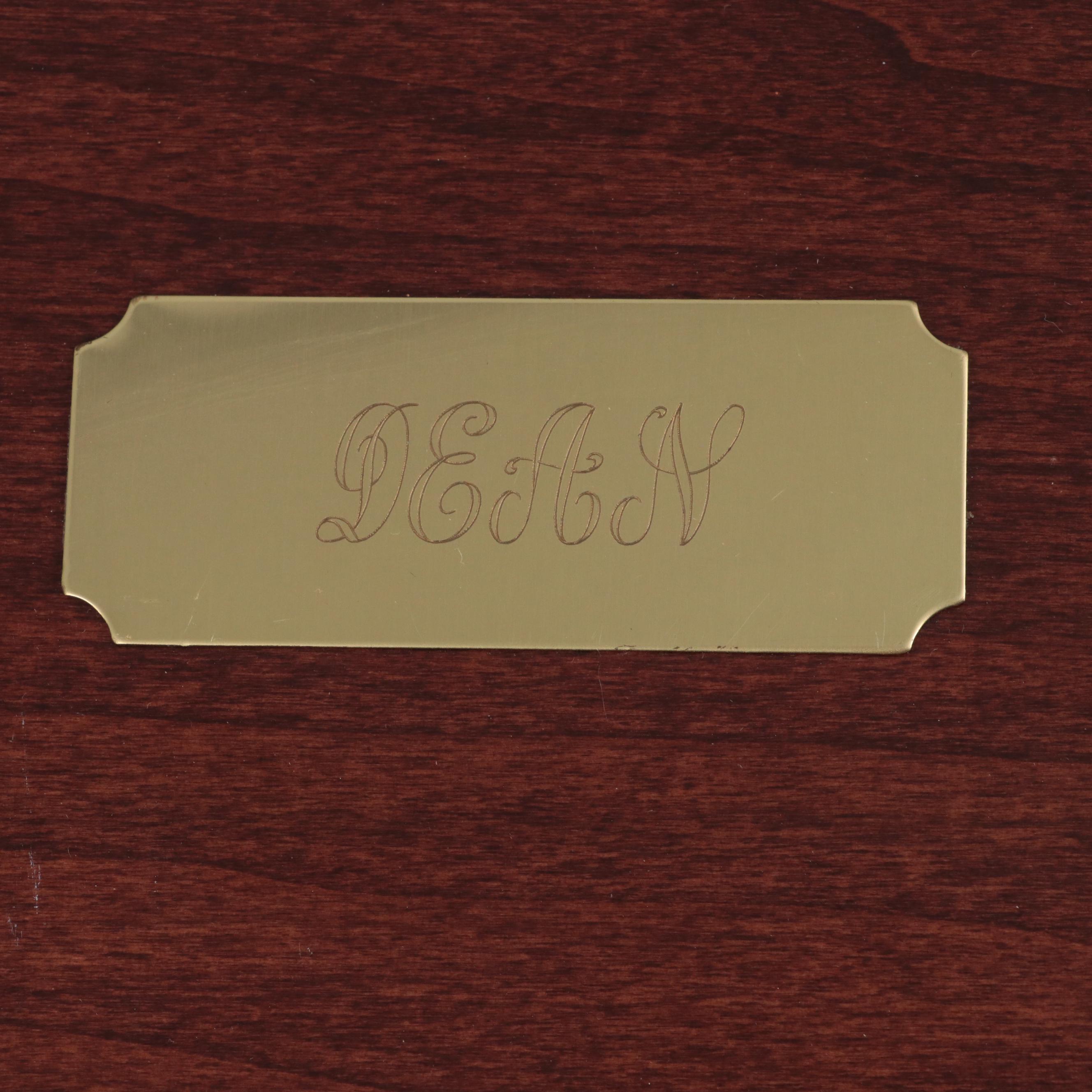 Gorham "Edgemont Gold" Sterling Silver and Gilt Accent Flatware and Utensils