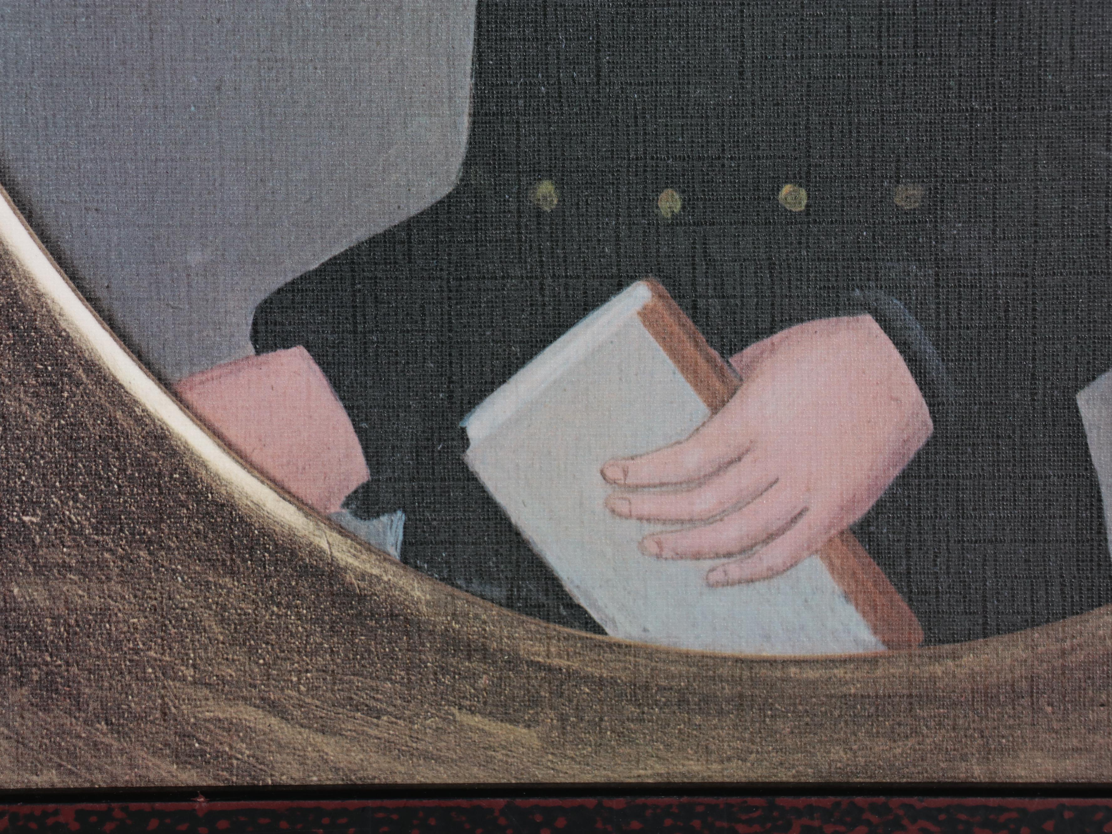 Offset Lithographs After Folk Art Portraits of Children