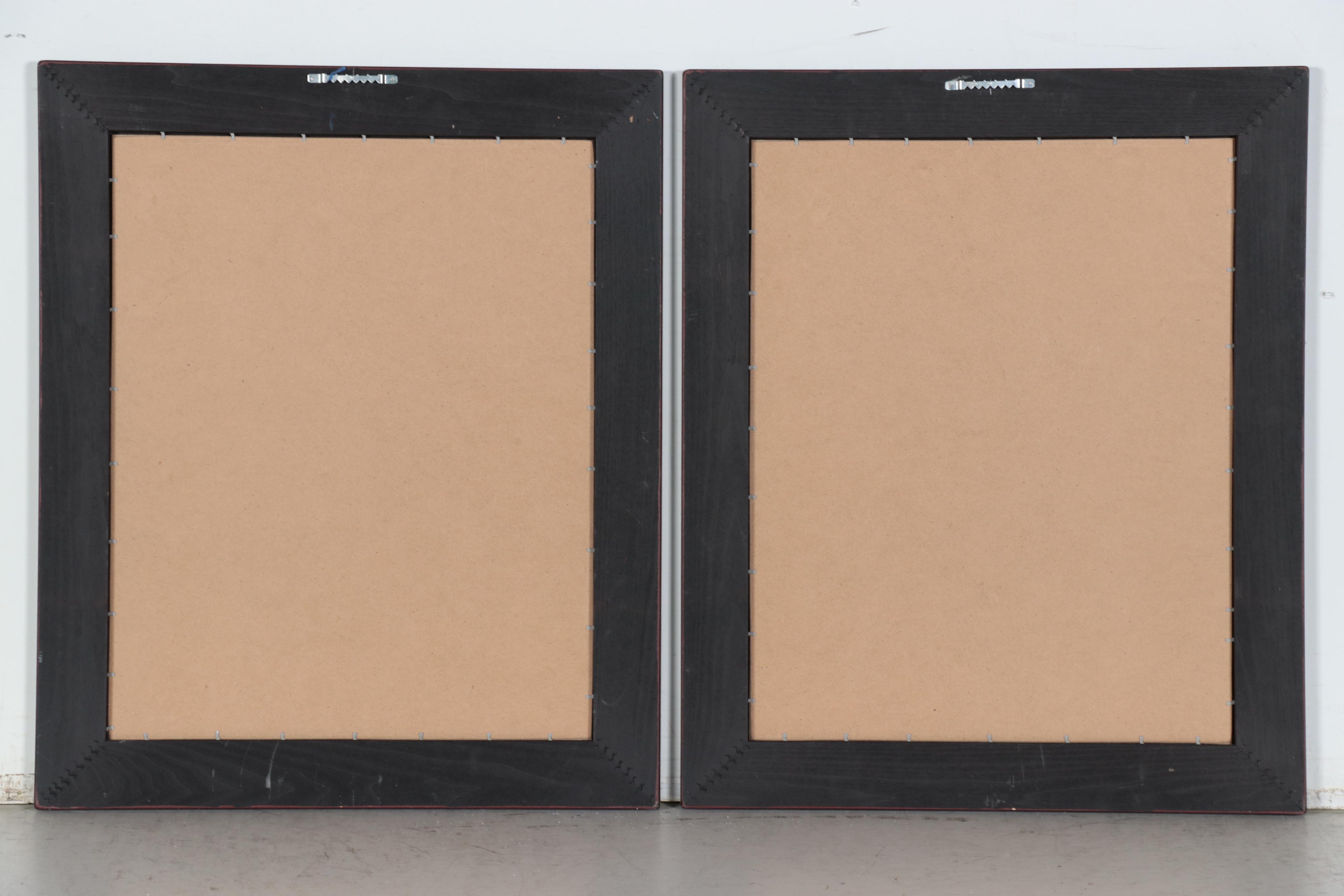 Offset Lithographs After Folk Art Portraits of Children