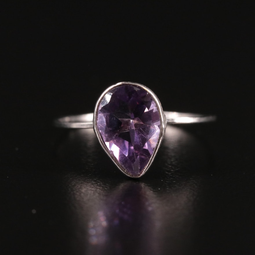 14K Amethyst Ring